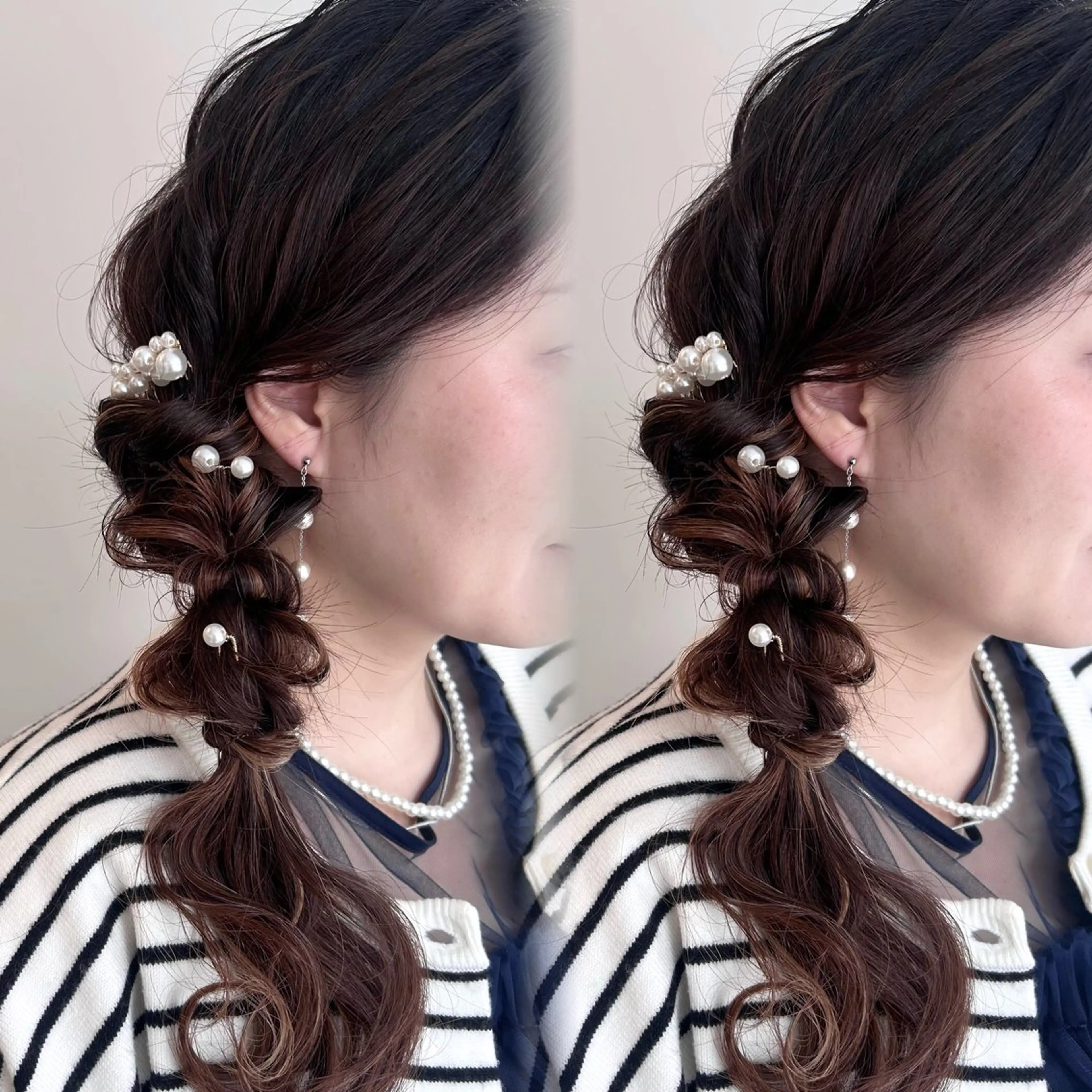 ヘアアレンジ 透明感カラー💎✨/ 梅田/KUREAのヘアスタイル