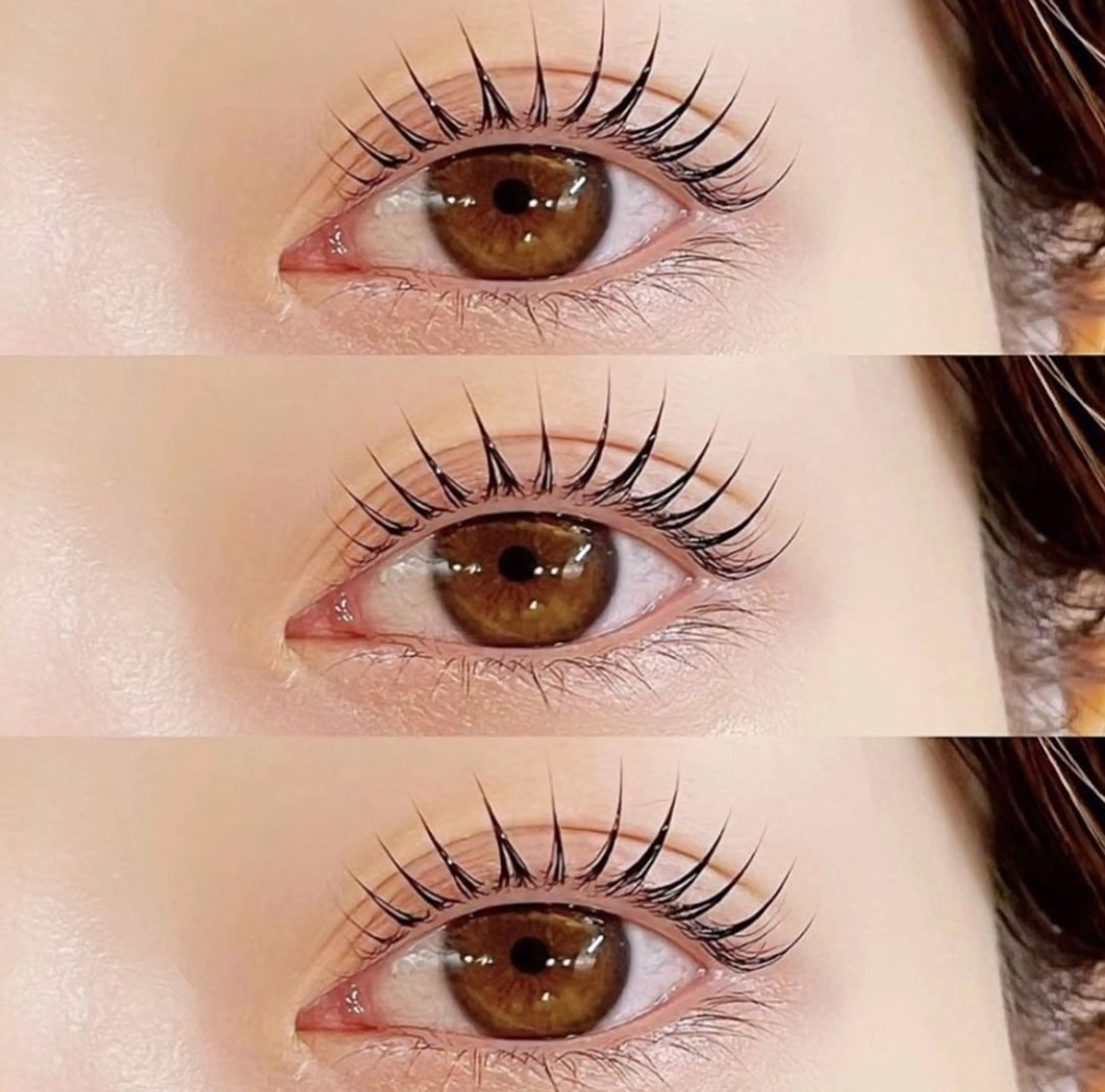 『研修モデル』4/15 12時　エクステパーマ120本　オフ有は事前にご連絡くださいの写真