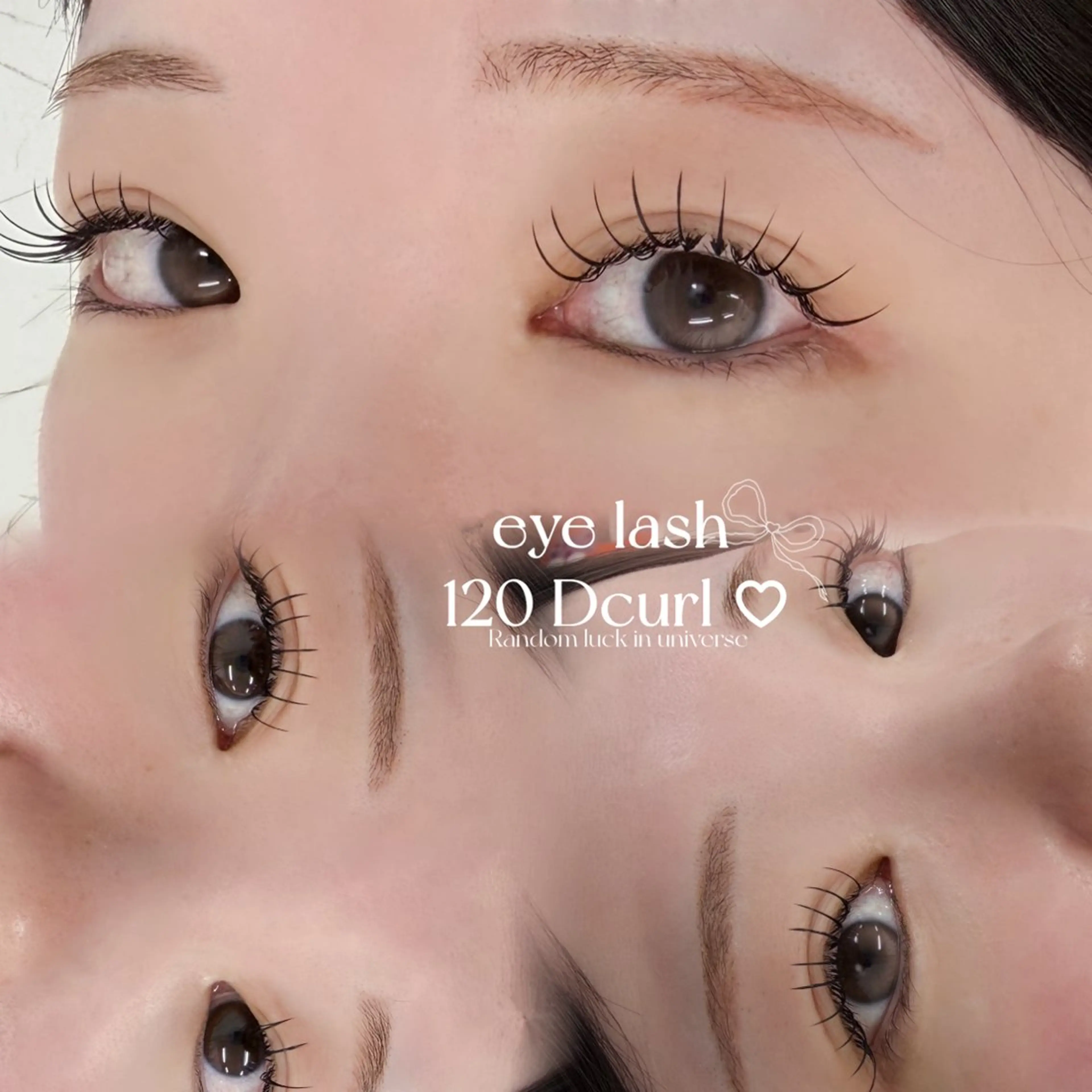 最高級毛質【韓国束感まつげ♪】 フラットラッシュ 100本 ¥3,900の写真