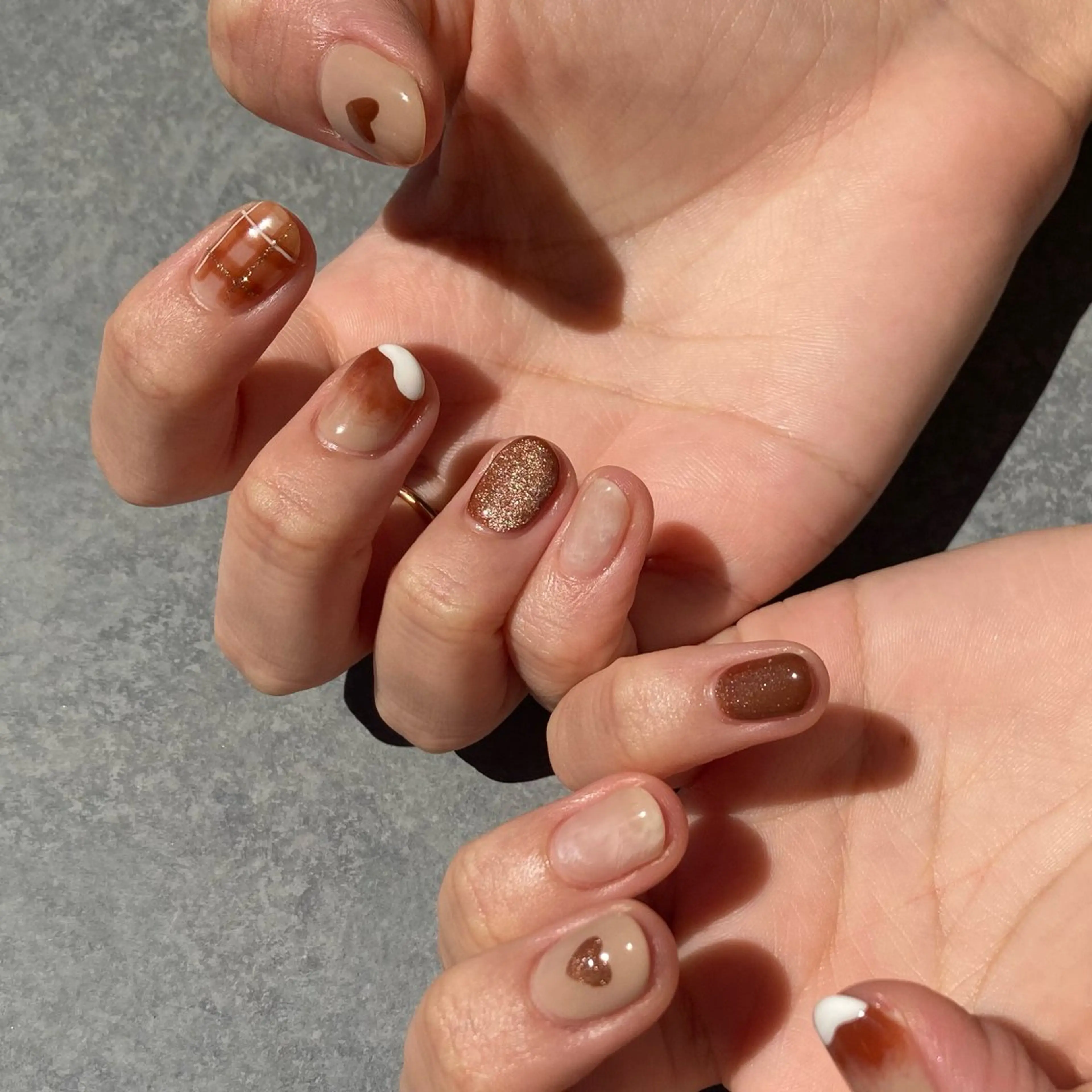 ネイル ハンドネイル shio ♡ 17日空きありのネイルデザイン