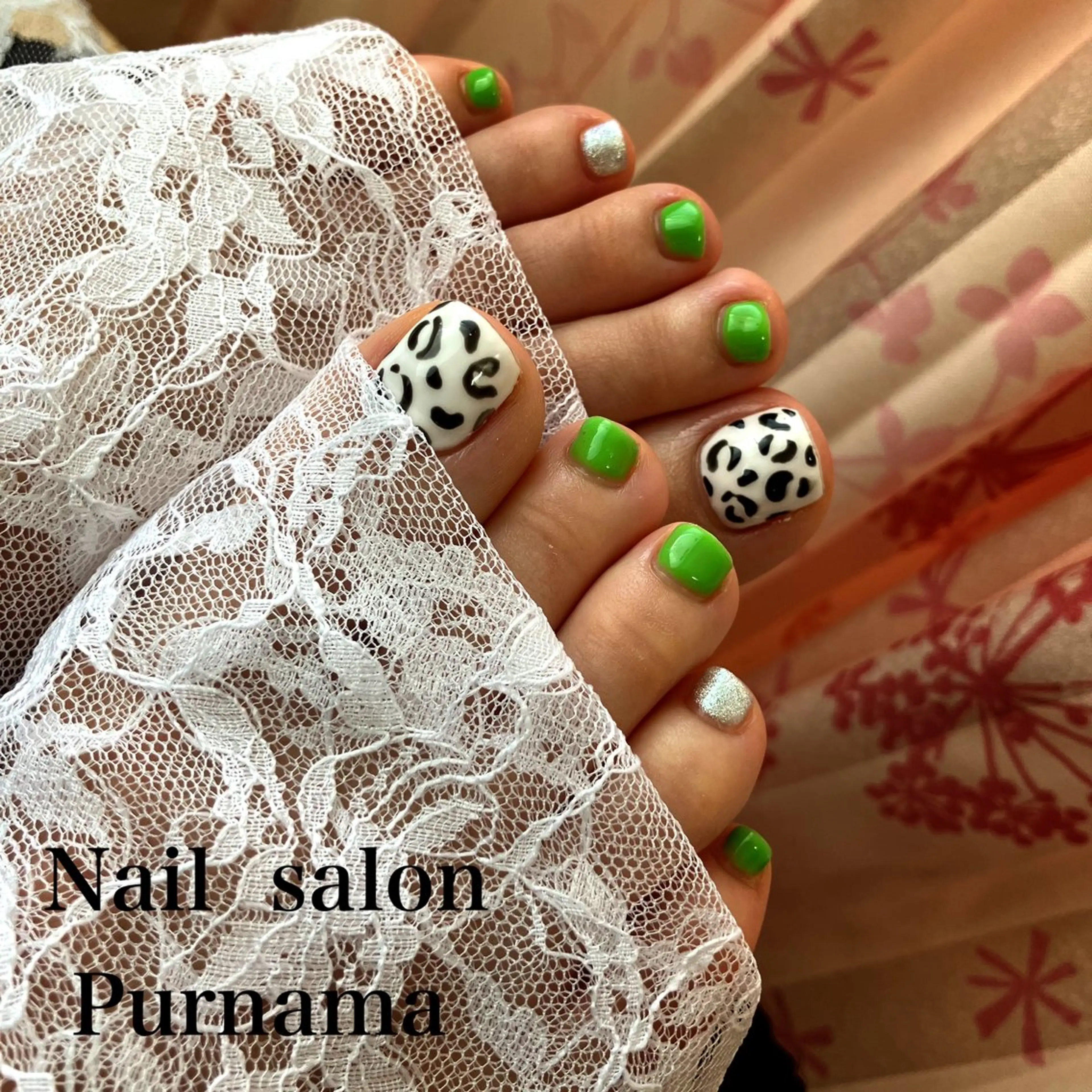 ネイル フットネイル Purnama あきのネイルデザイン