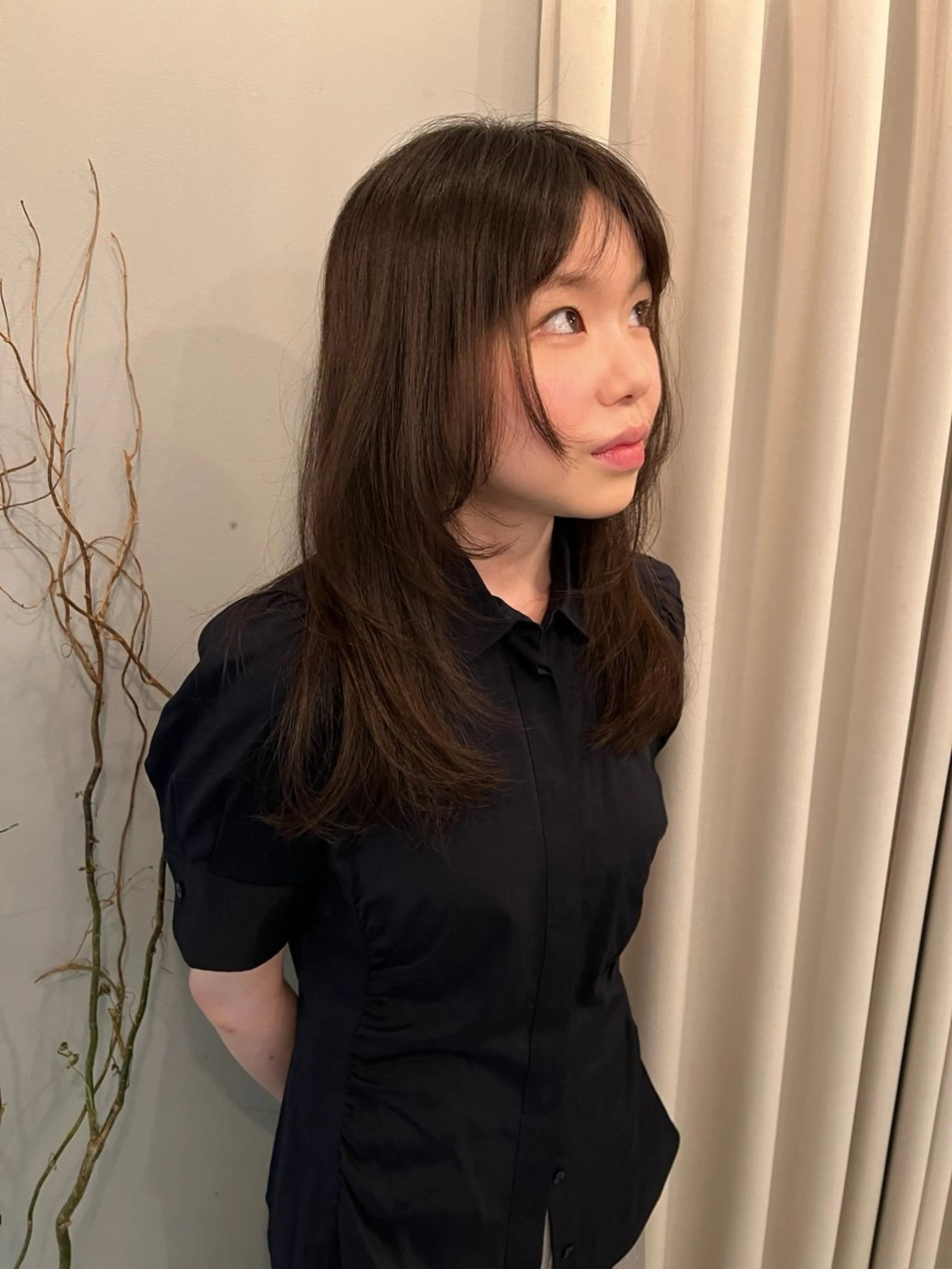 セミロング 似合わせカット 🌿‬しゃらのヘアスタイル