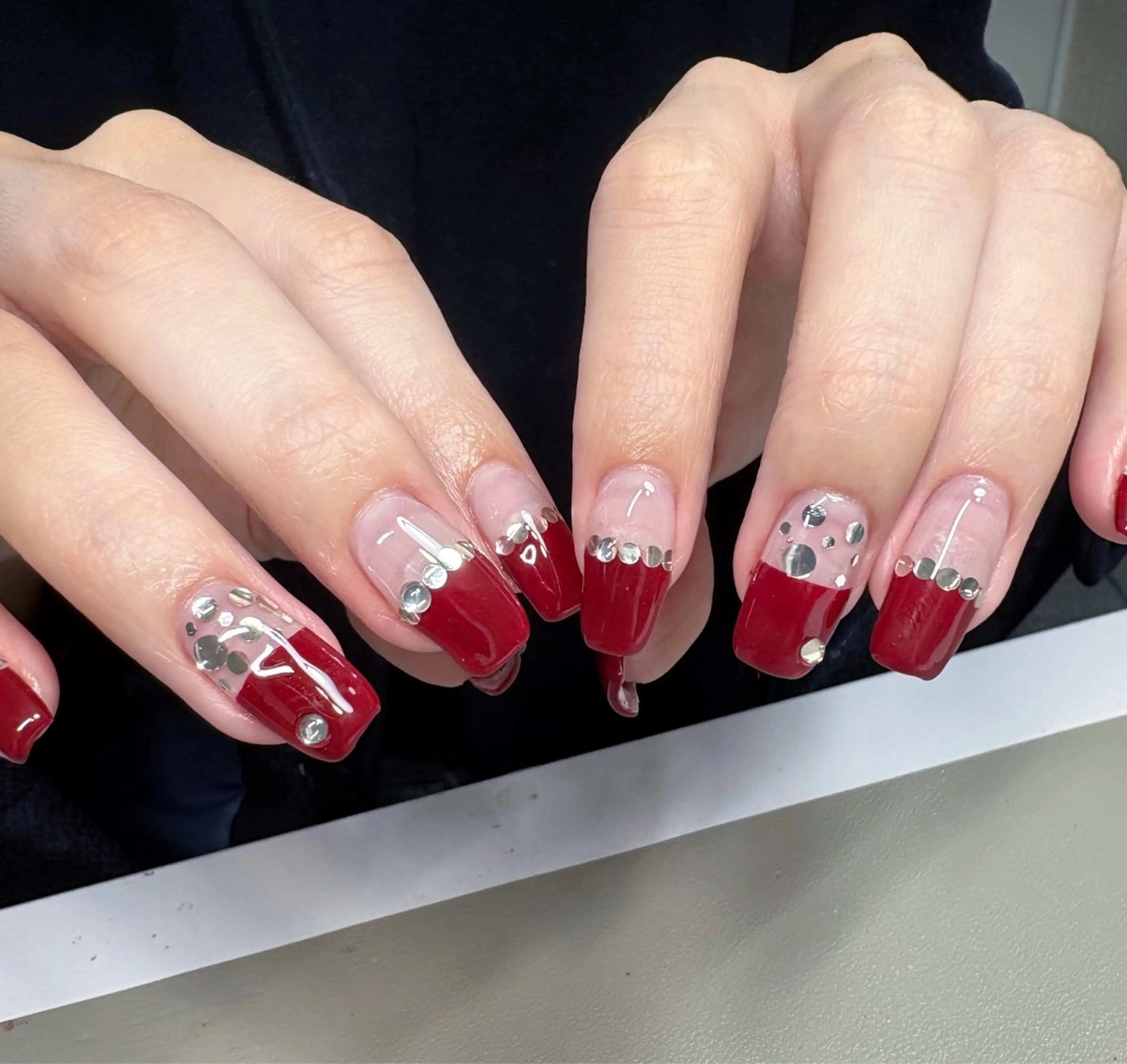 ネイル ニュアンスネイル シンプルネイル Ulu nail yuunaのネイルデザイン