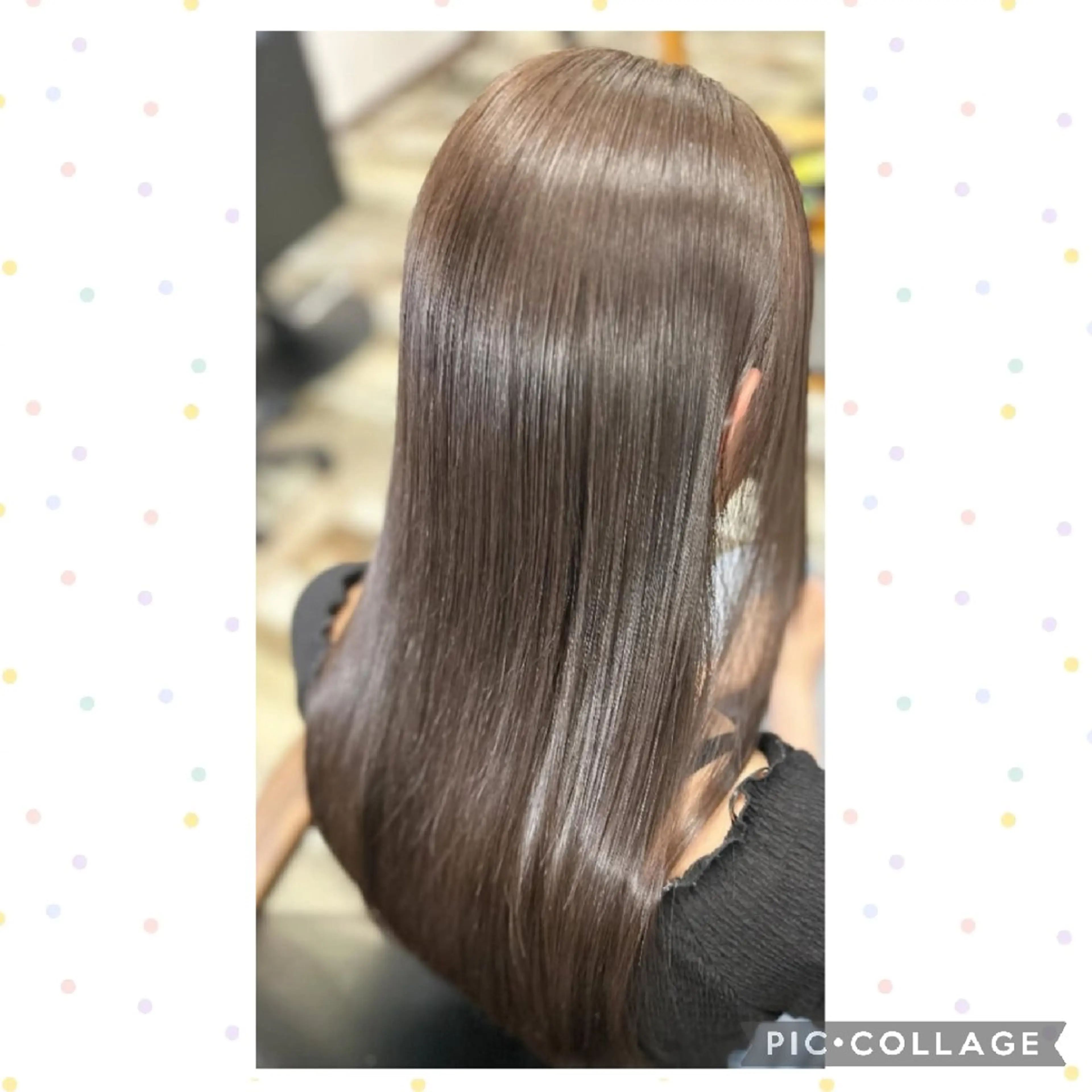 【ミニモ学割U24歳 限定】カット+カラー+トリートメント　胸下+1100円の写真