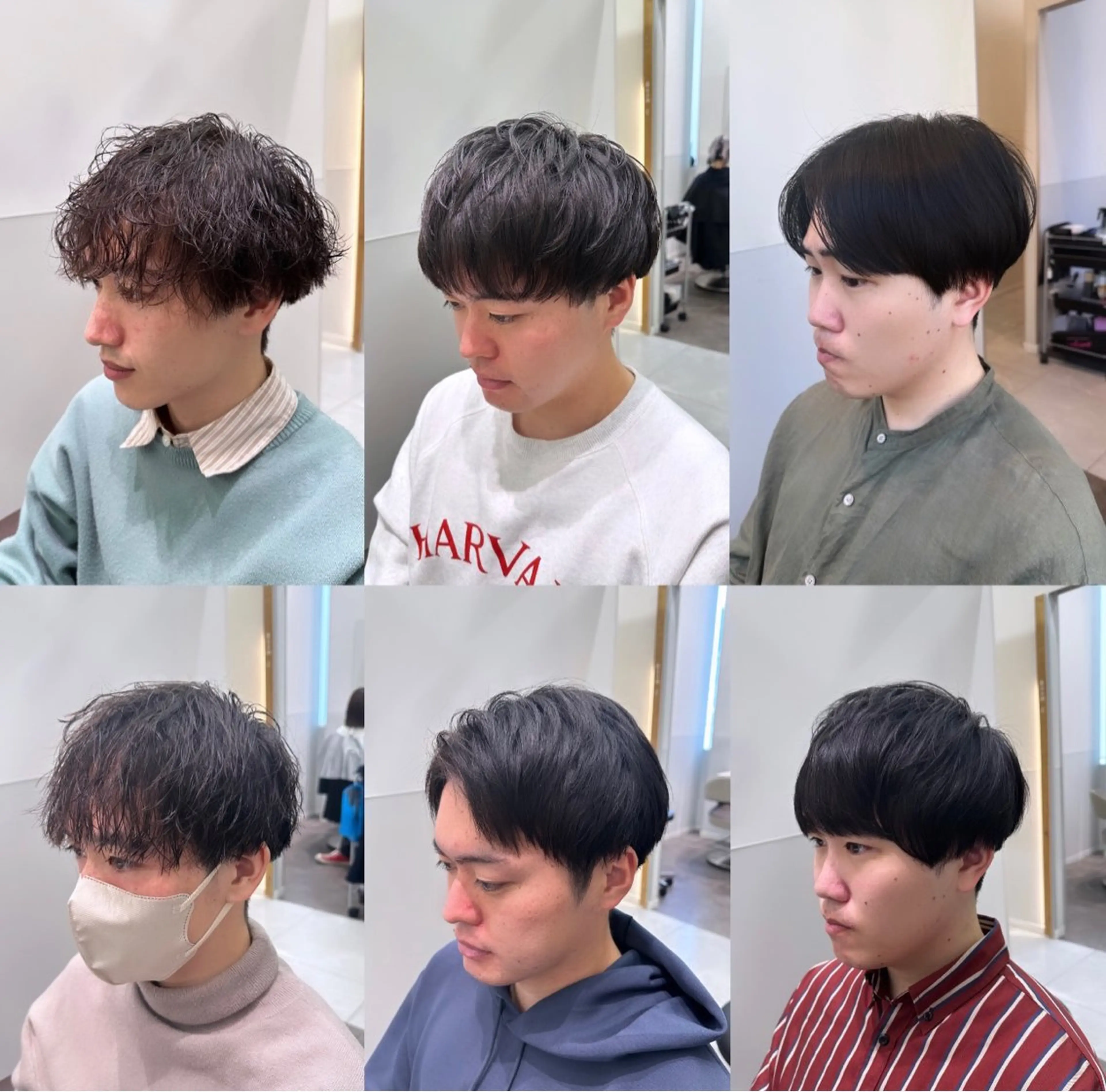 ショート パーマ メンズ 海外レイヤー鯉渕 【海外風メンズも◎】のヘアスタイル