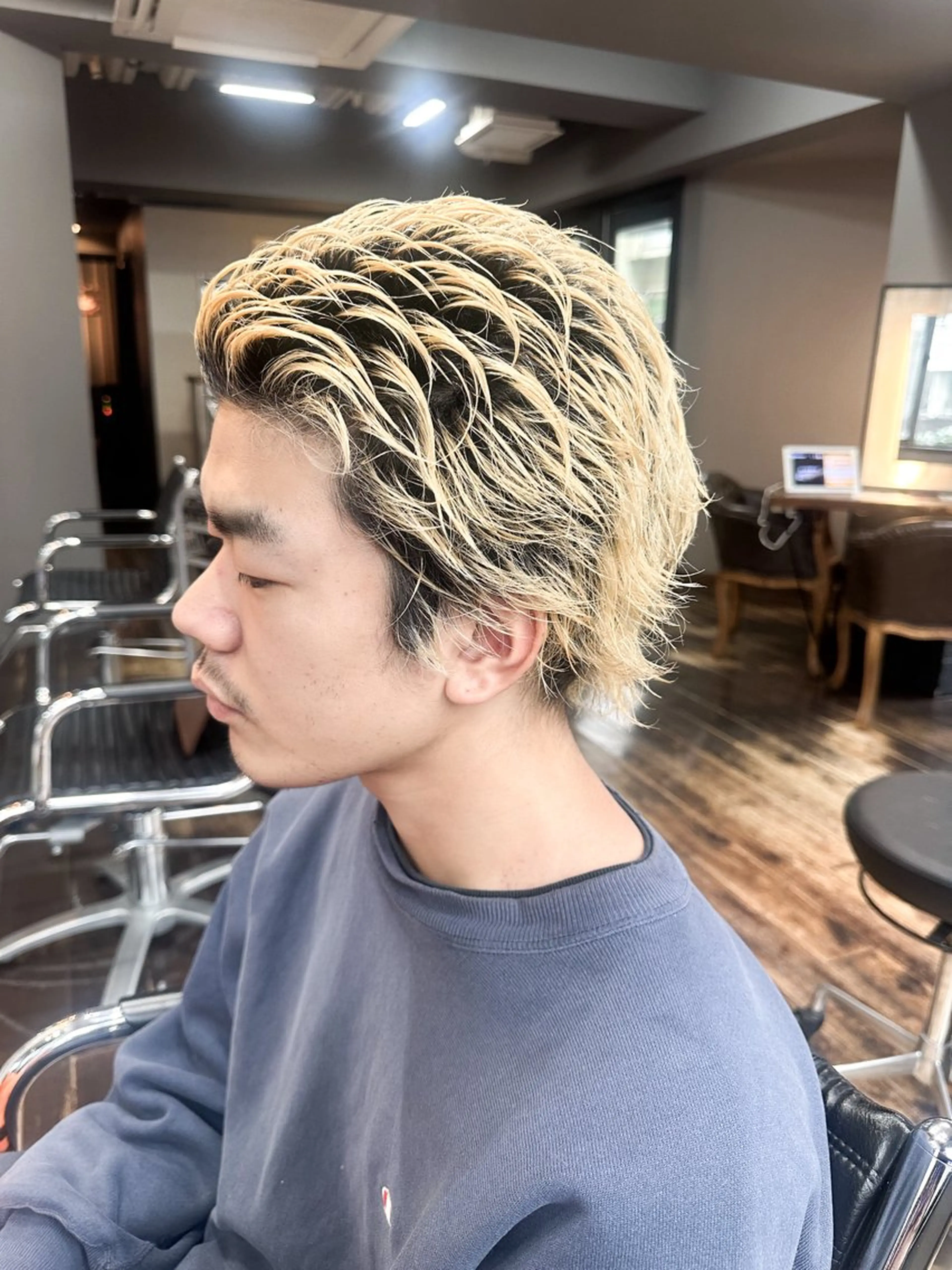 ショート カラー メンズ 店長✂️KOTA✂️ oggiottoのヘアスタイル