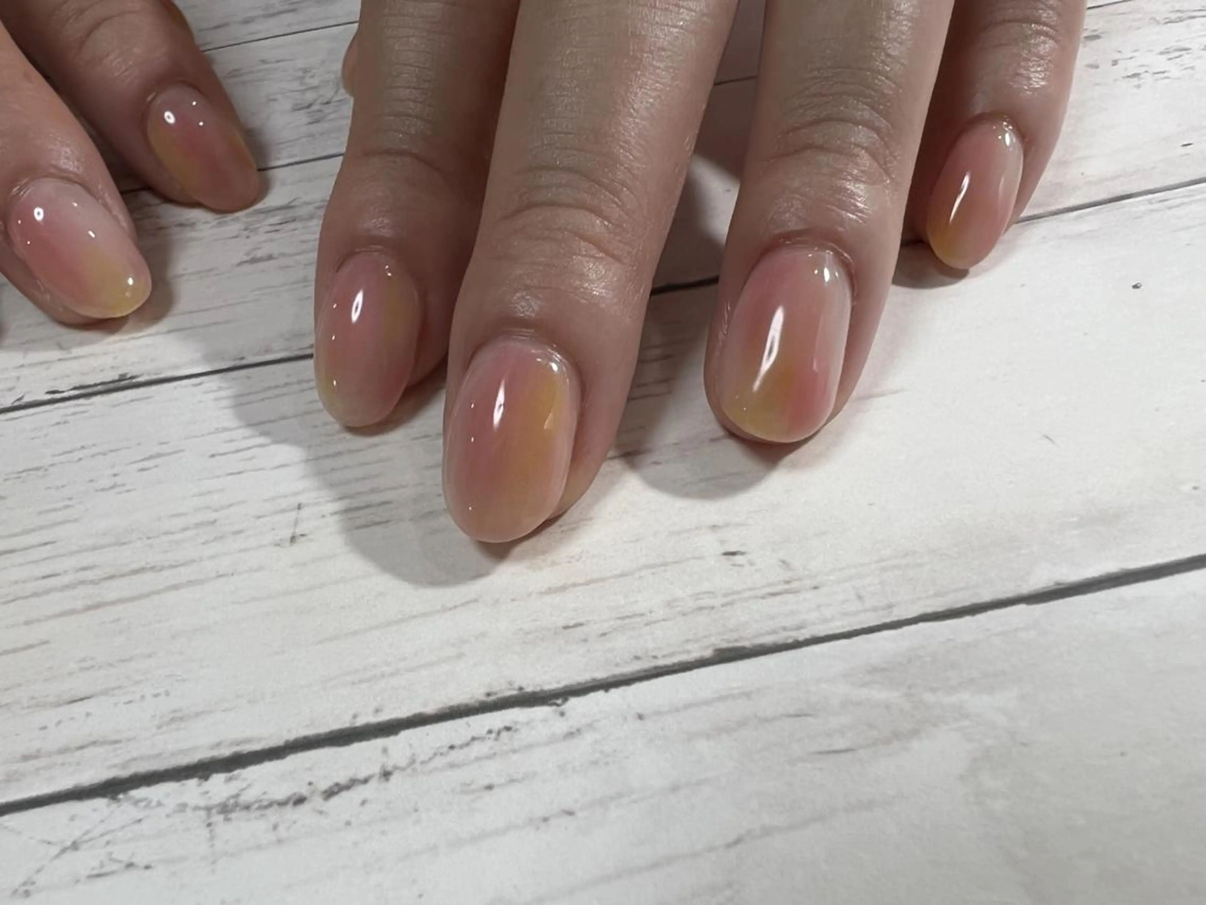 ネイル ハンドネイル Myu博多店 かえでのネイルデザイン