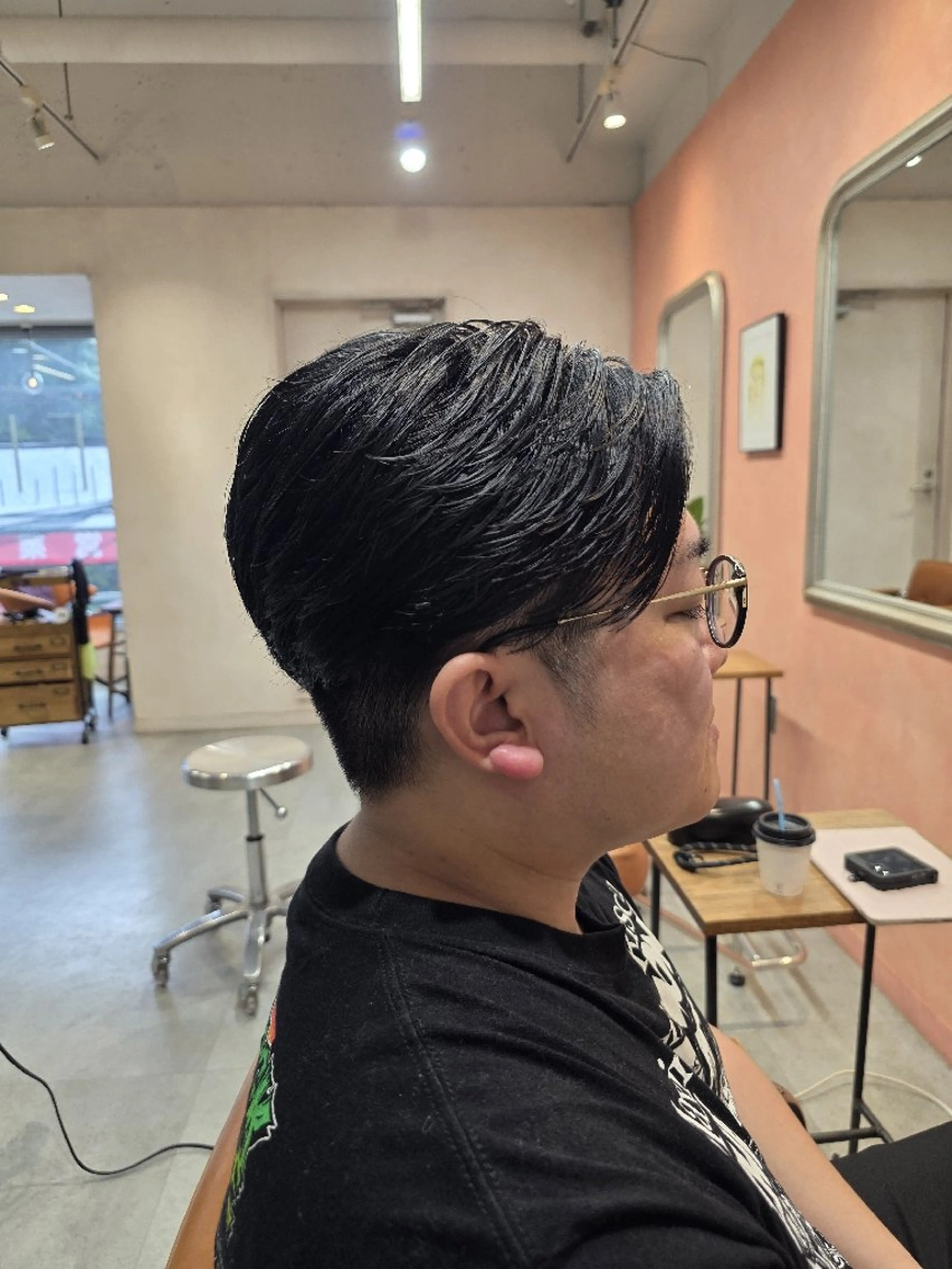 パーマ メンズ メンズパーマ カット パーマ 渋谷 りなのヘアスタイル