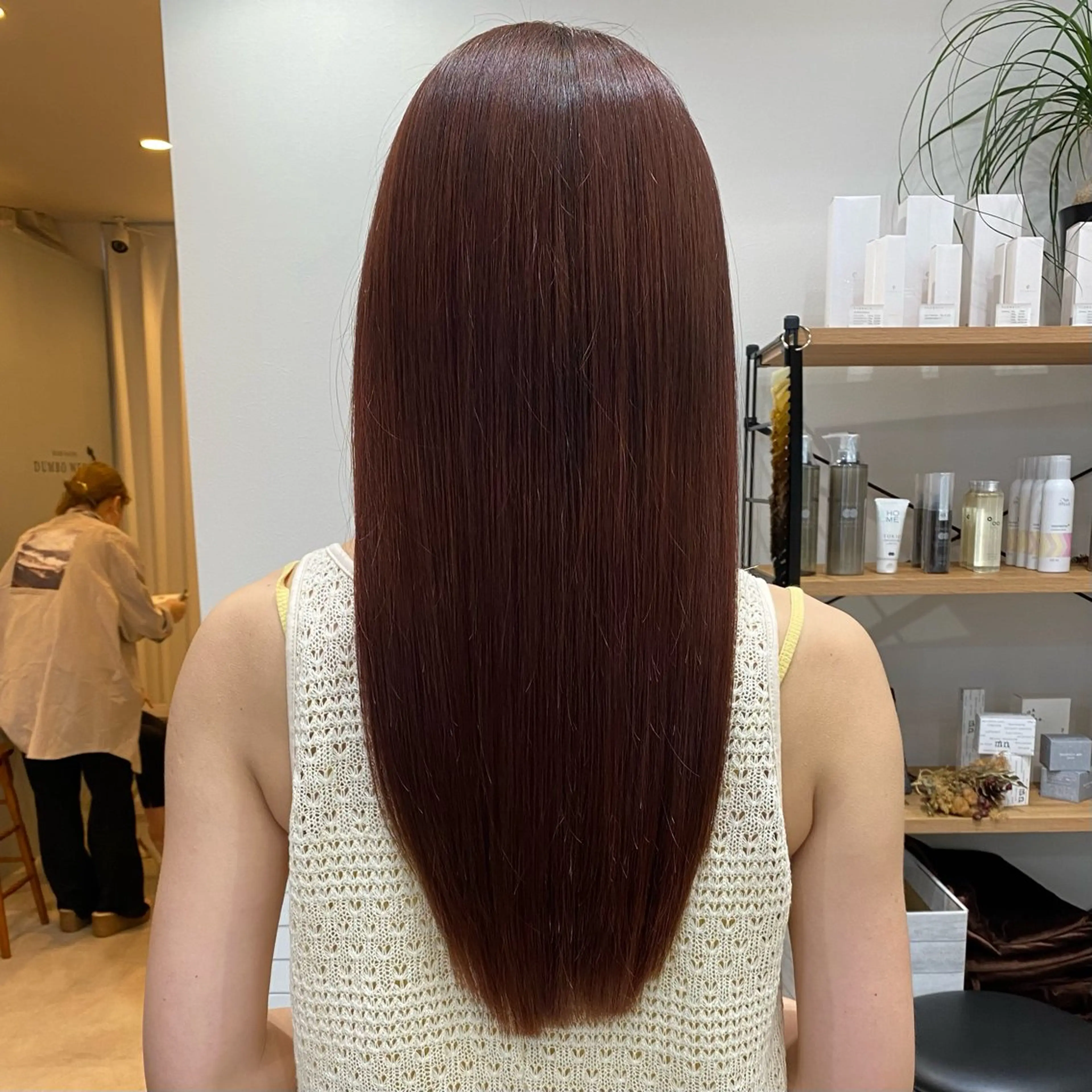 ロング ハイライト 髪質改善 レイヤーカット ショート職人 美容師【KENTA】のヘアスタイル