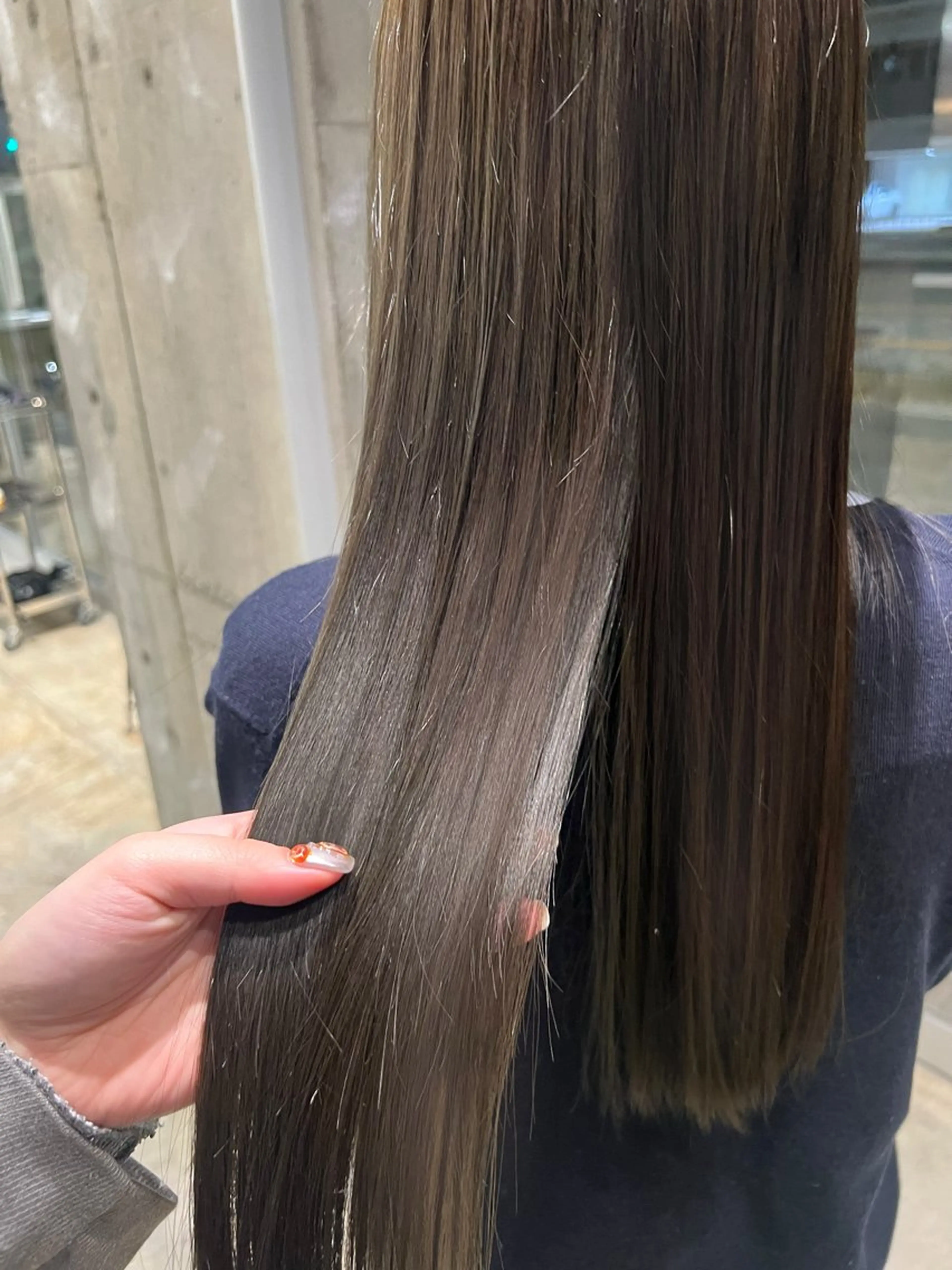 ✨毎日のヘアセットを楽に!艶髪ストレート+トリートメント🌱🫧の写真