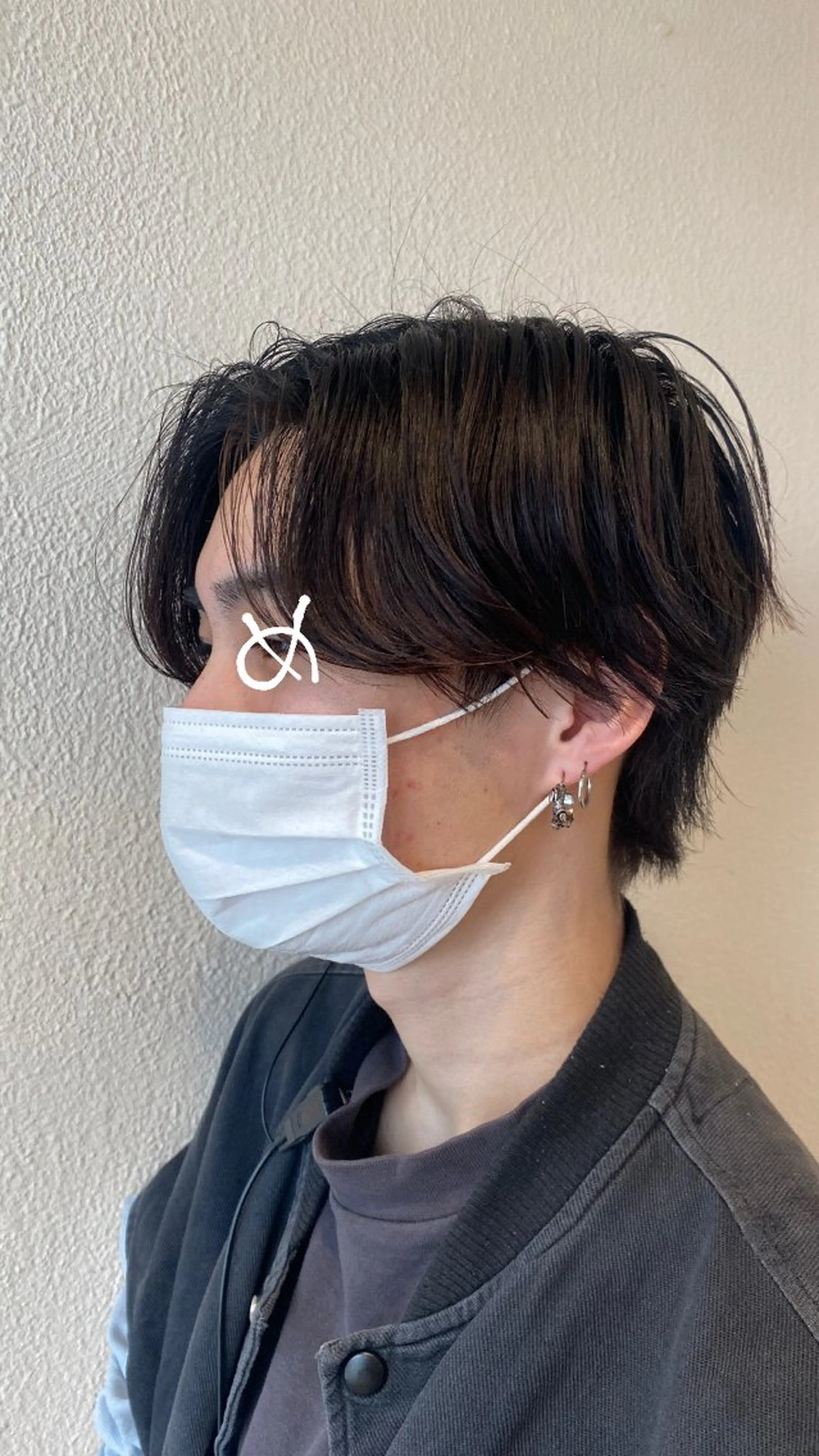 メンズ RIHO/愛されモテ /透明感カラーのヘアスタイル