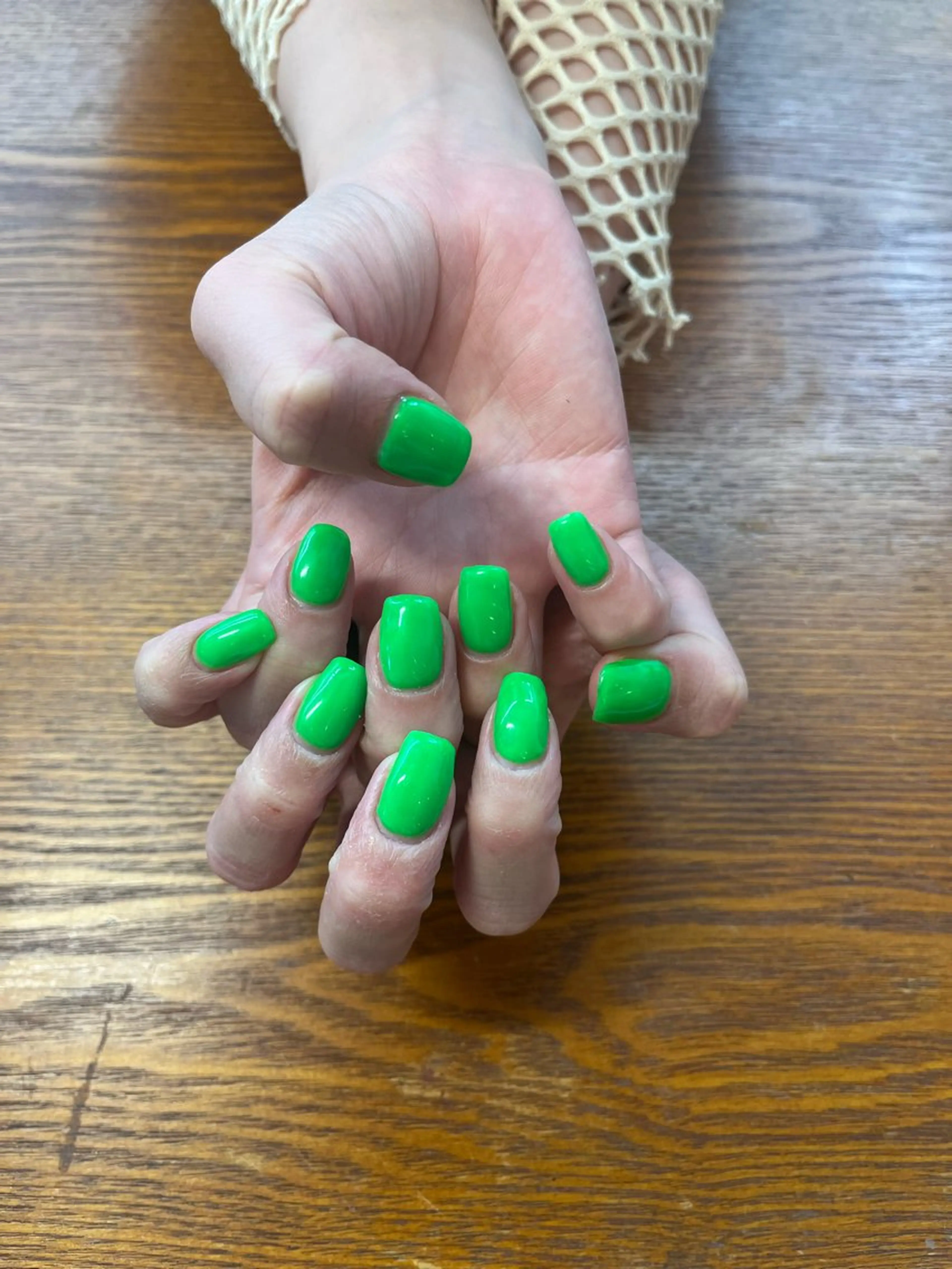 【オフあり】ケア込みハンドワンカラージェルネイル💅の写真