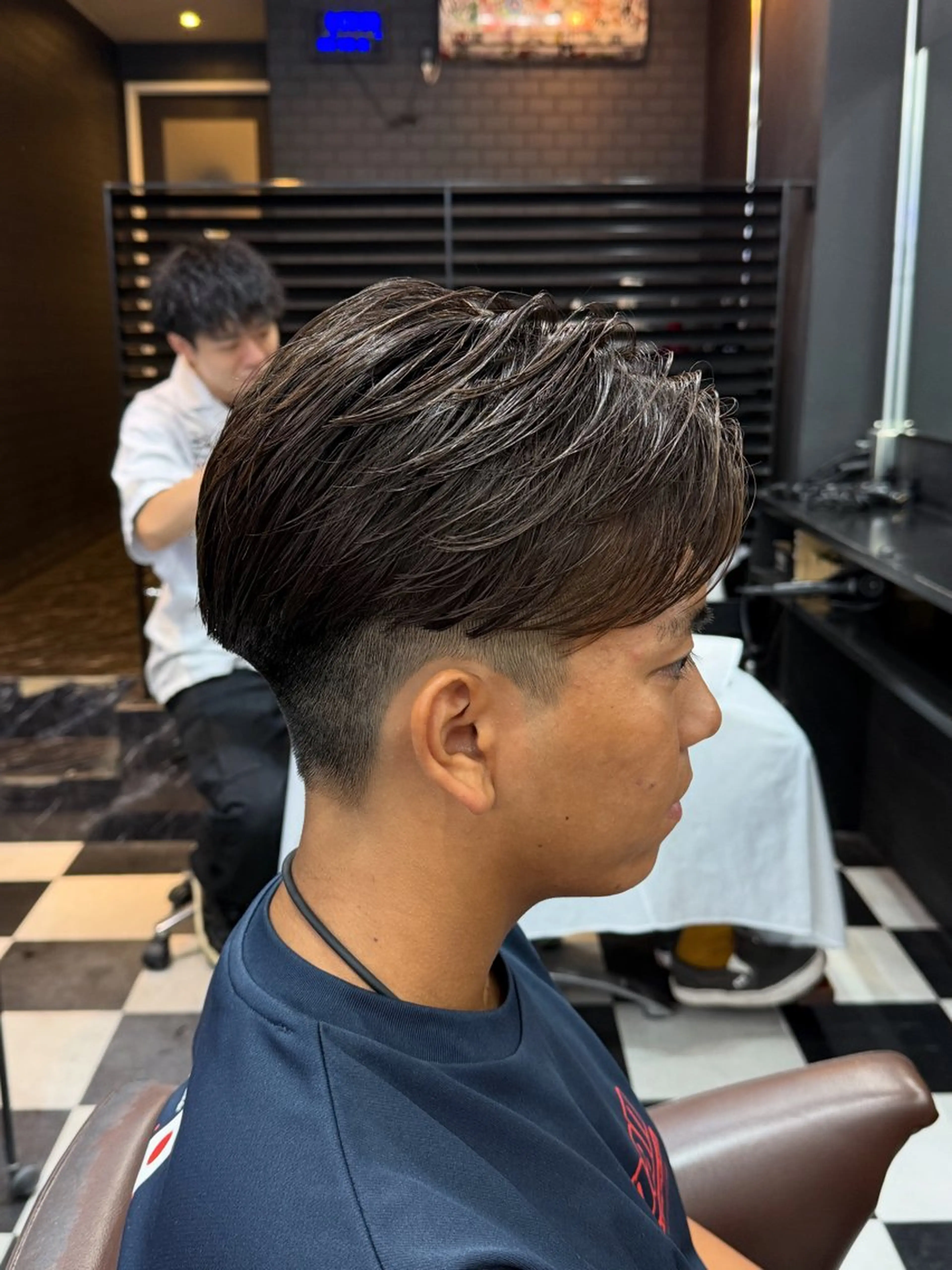 メンズ 縮毛矯正 joker所属・京都/伏見/メンズ/ 石田昂のヘアスタイル