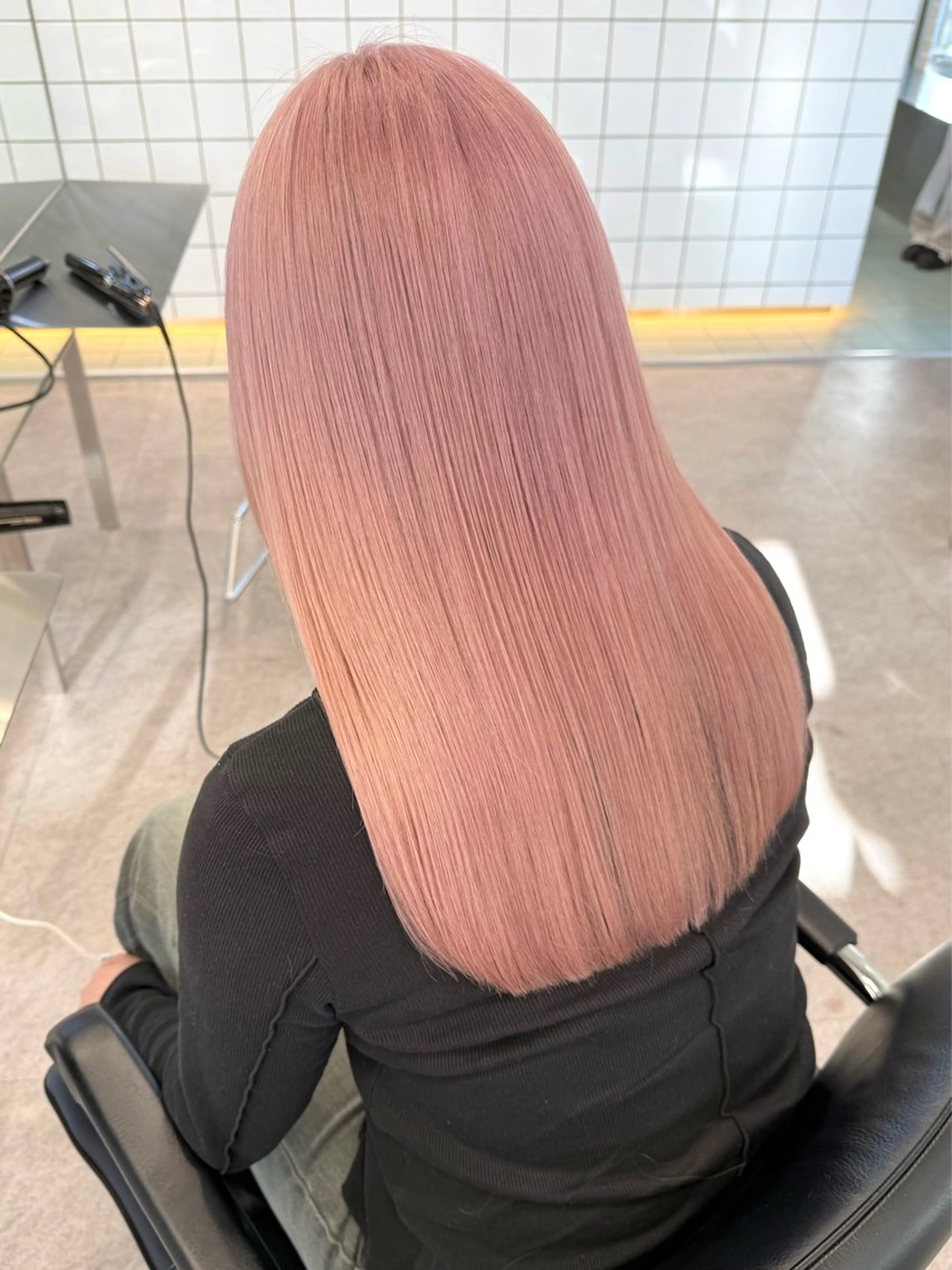 ミディアム ヘアカラー ⭐︎カットモデル 無料⭐︎カレンのヘアスタイル