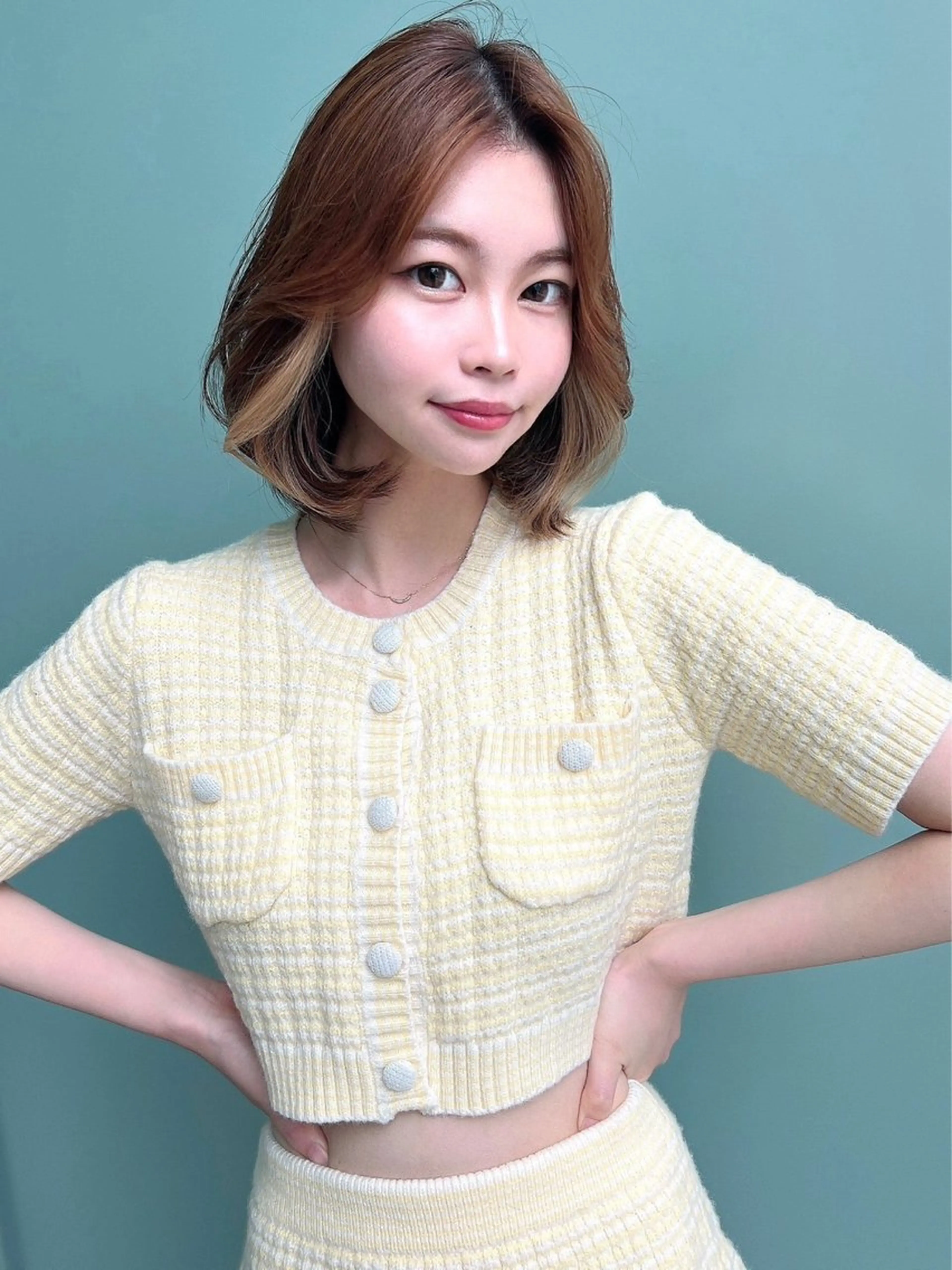 ショート 艶カラー／ 今井春汰のヘアスタイル