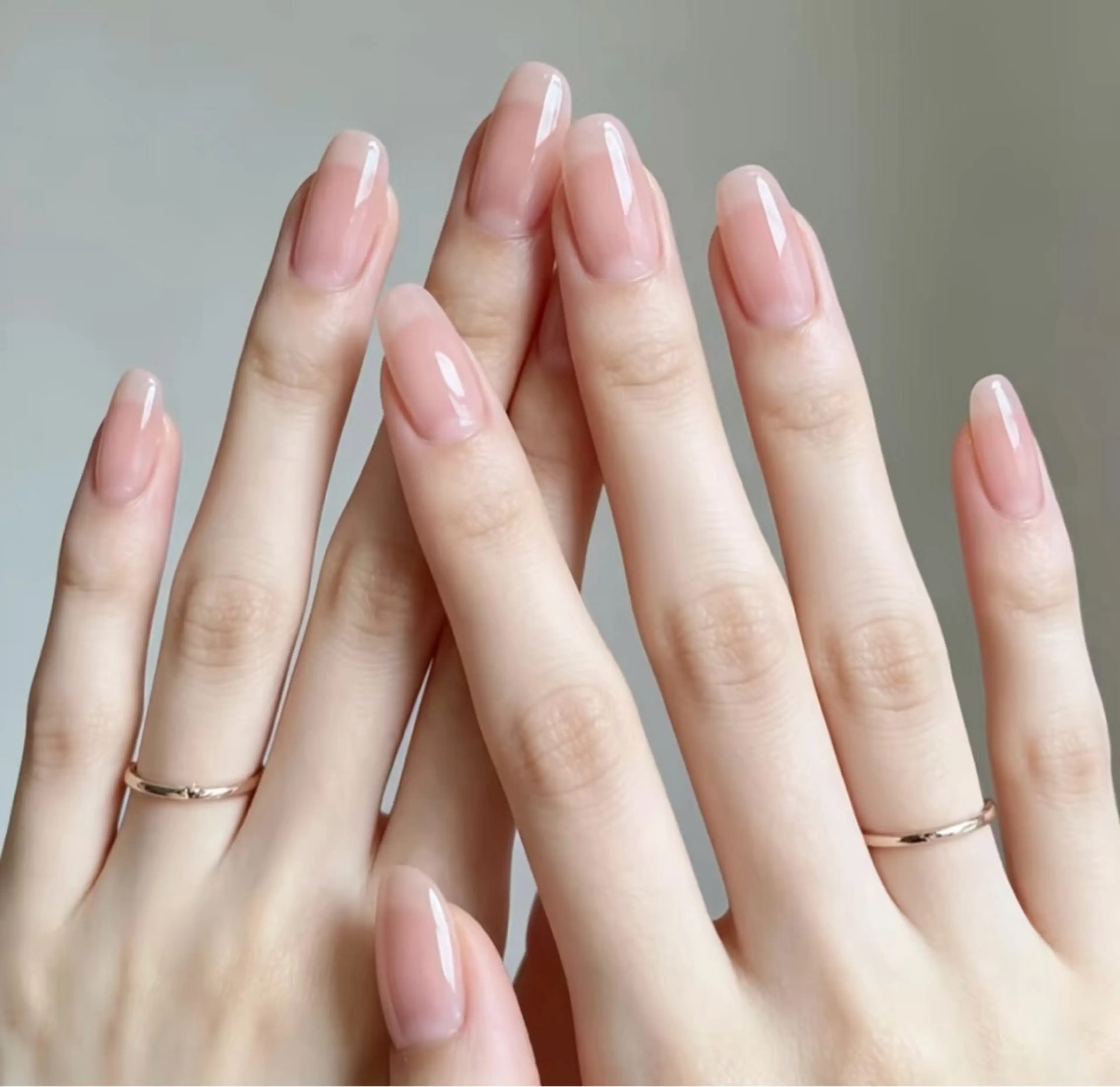 ネイル アートネイル オーロラネイル チークネイル 長さ出し フレンチネイル ハンドネイル ハンドケア Yumi nail Seiのネイルデザイン