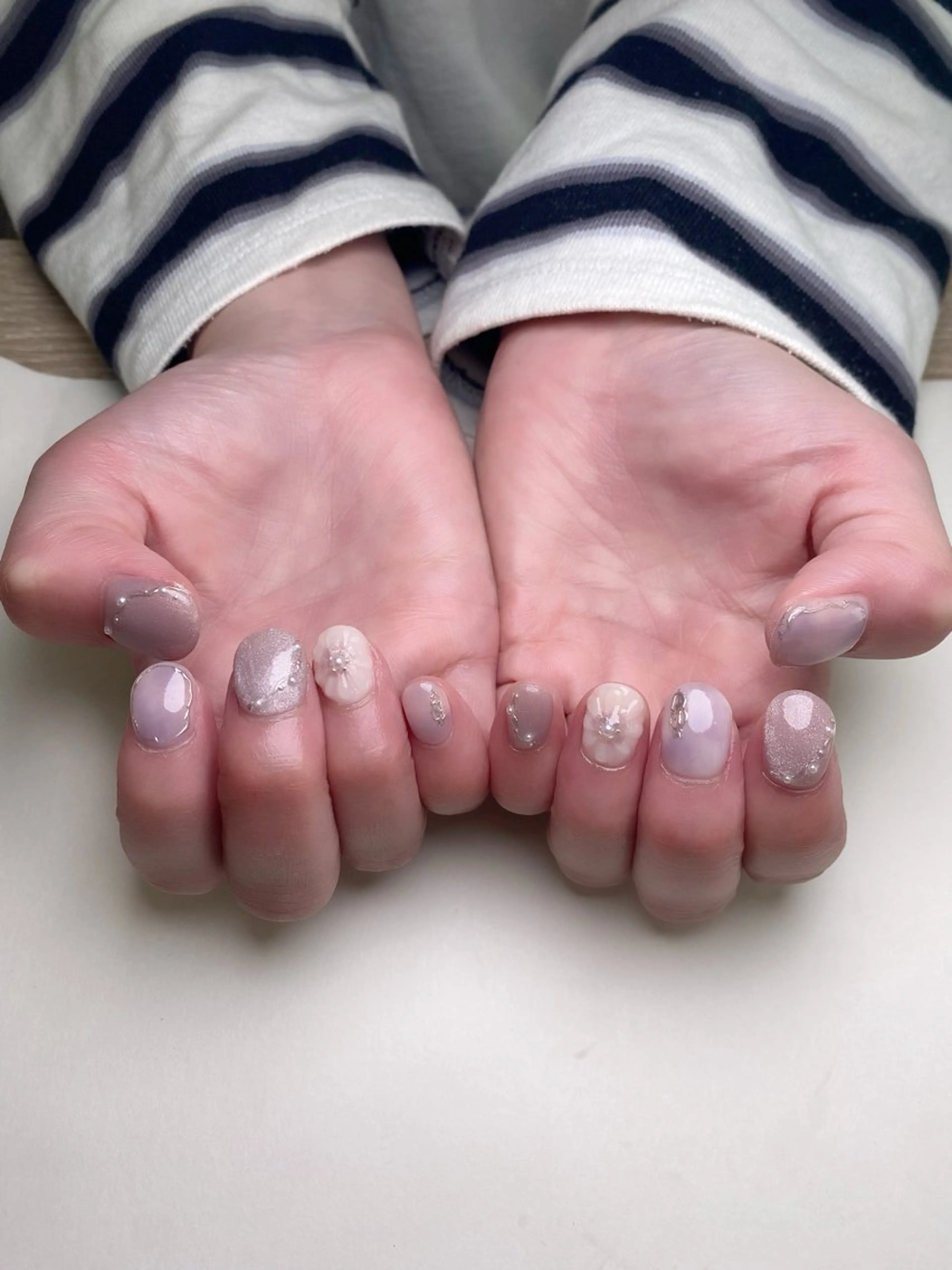 ネイル アートネイル ジェルネイル ハンドネイル nailsalon camelliaのネイルデザイン