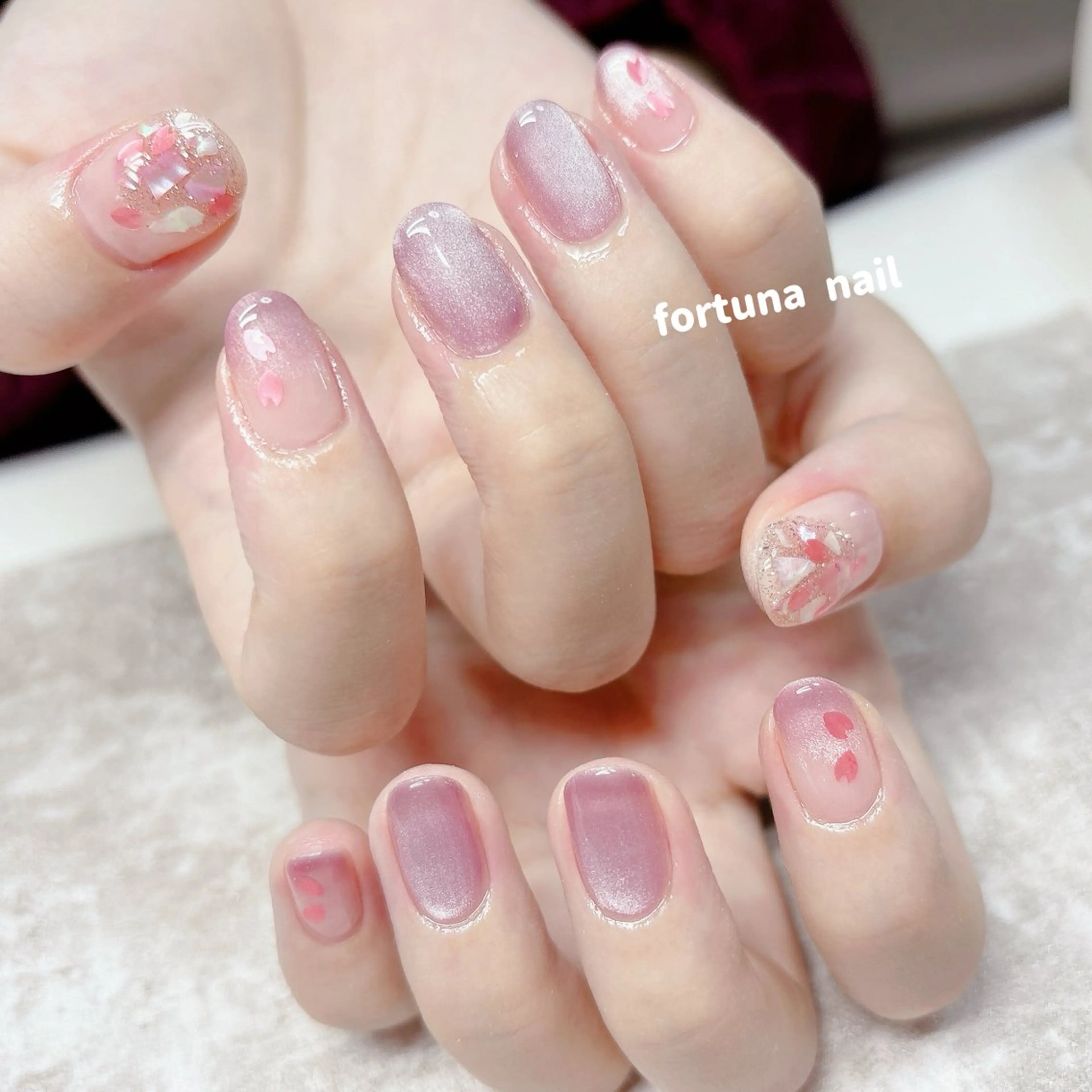 ネイル ハンドネイル ハンドケア Nail •Head スパFortunaのネイルデザイン