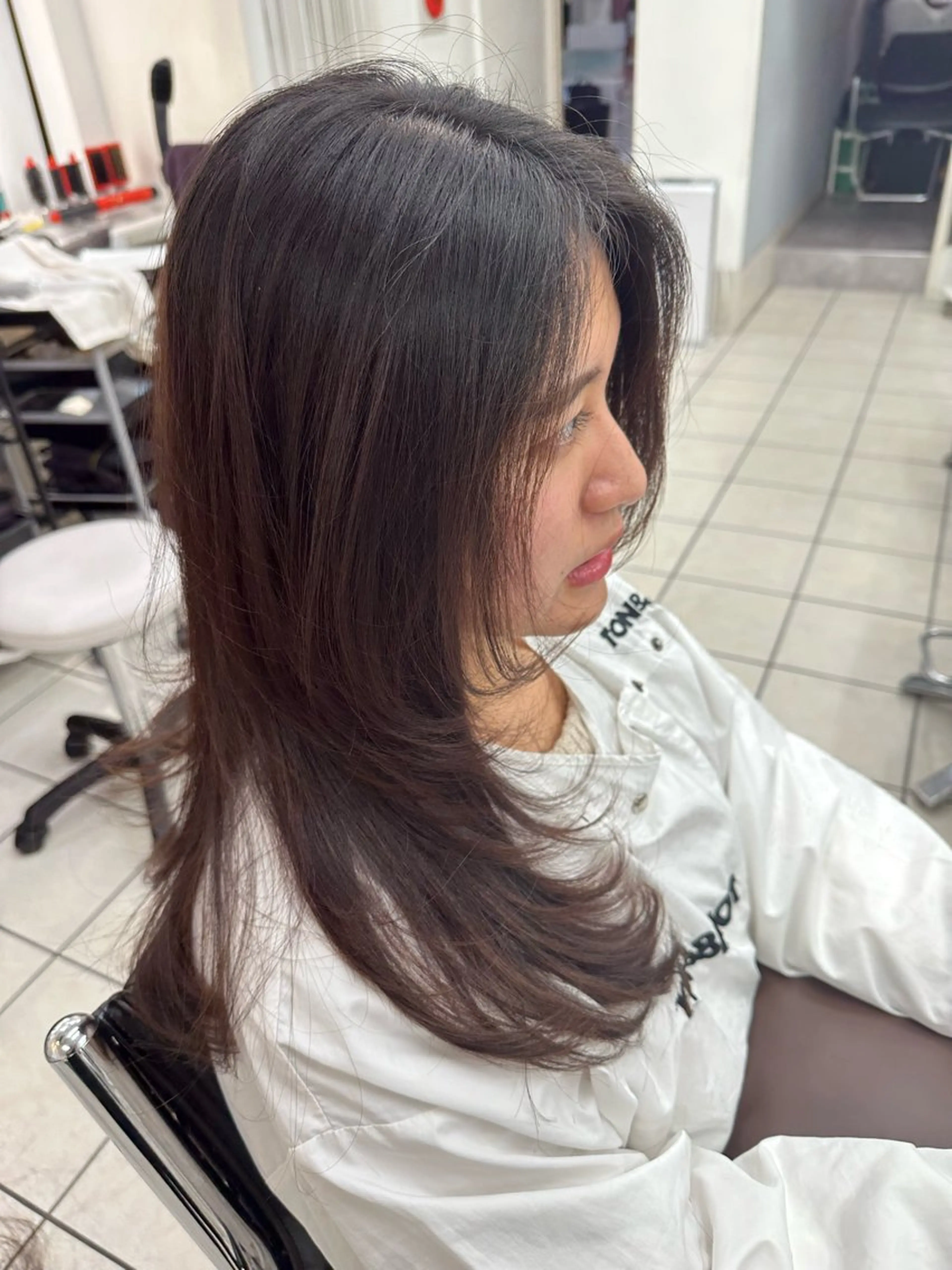 ロング 星野 菜月のヘアスタイル