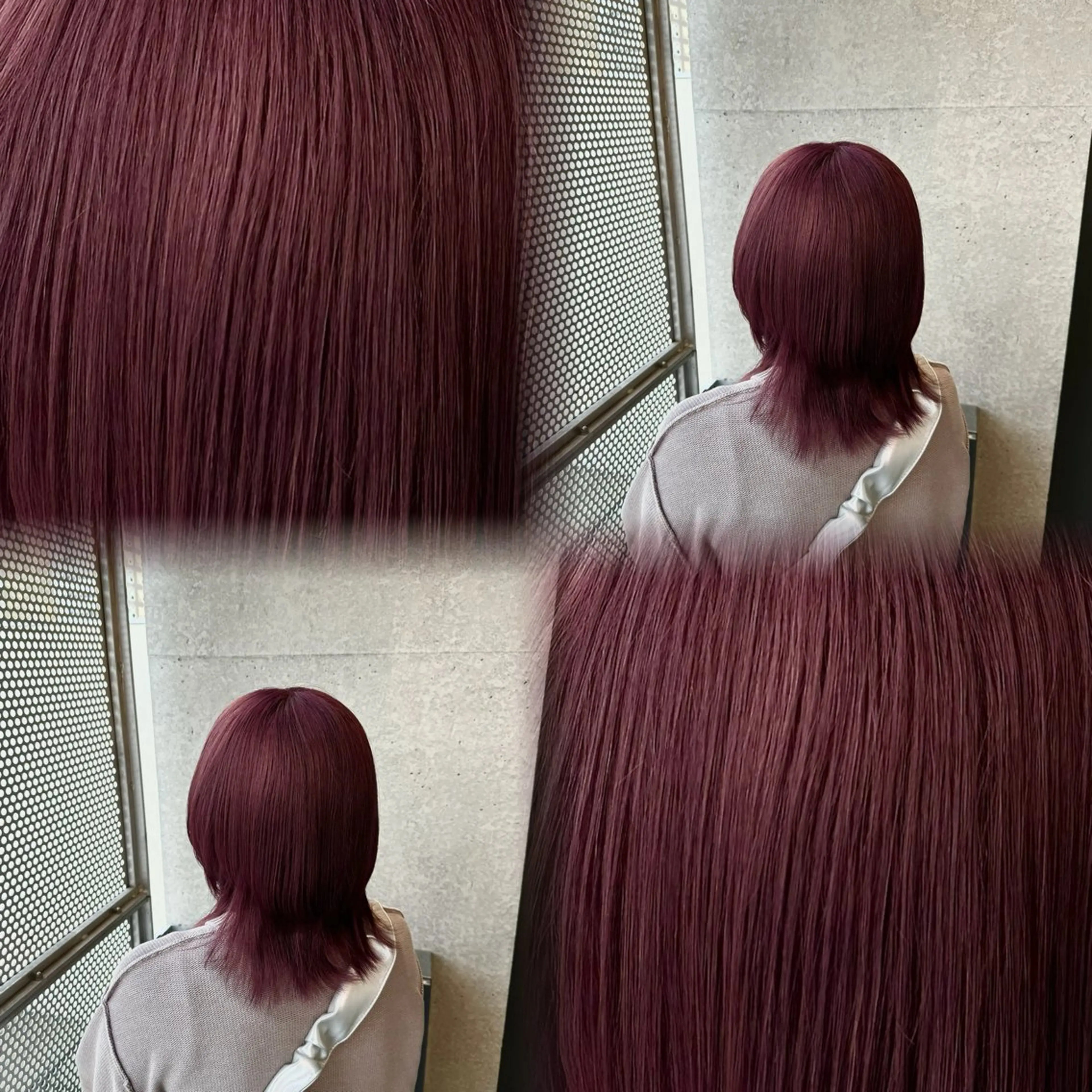 ショート カラー 髙橋 李里亜のヘアスタイル
