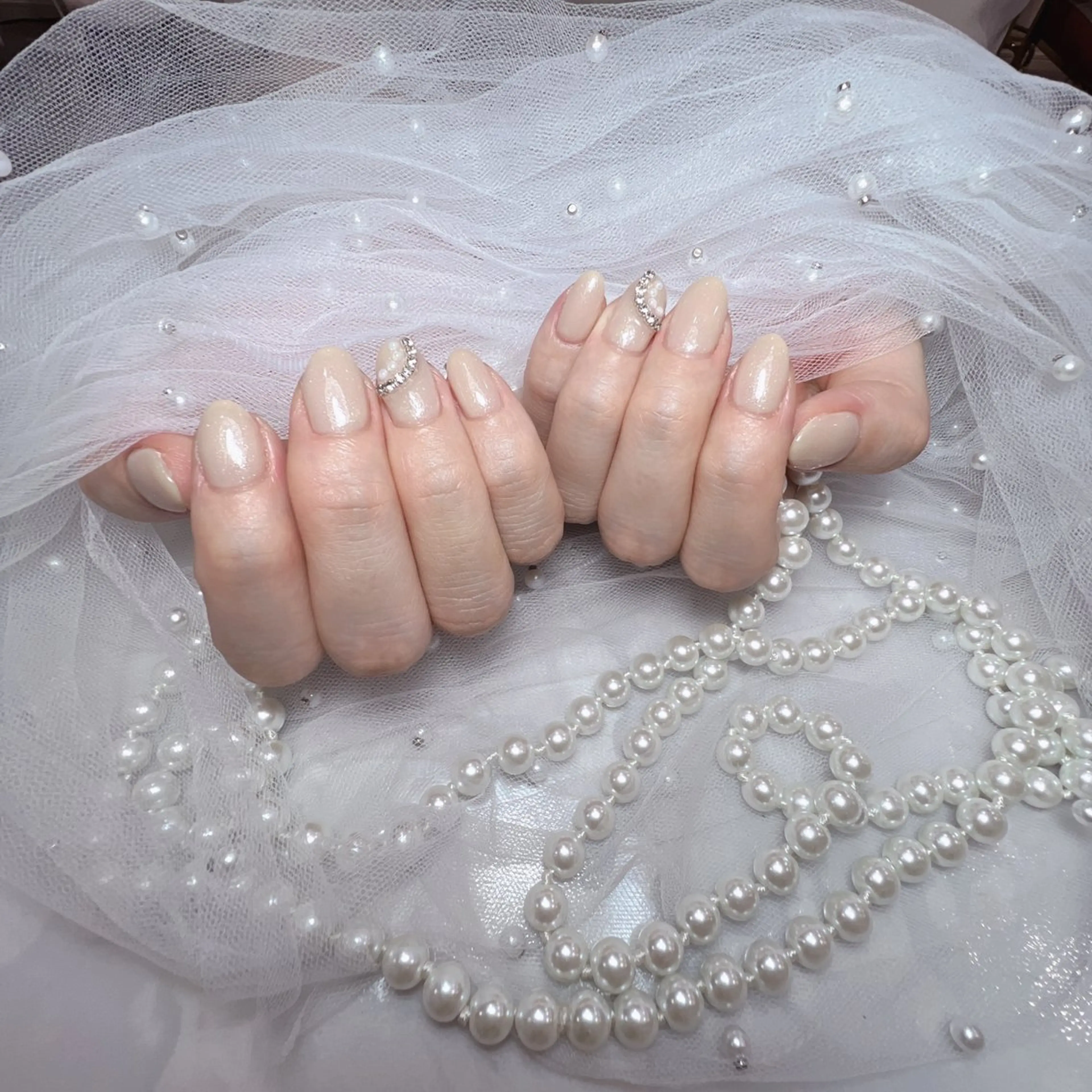 ネイル アートネイル フラッシュネイル ジェルネイル 氷ネイル・うるうるネイル キラキラネイル ハンドネイル You&Me Yukiのネイルデザイン