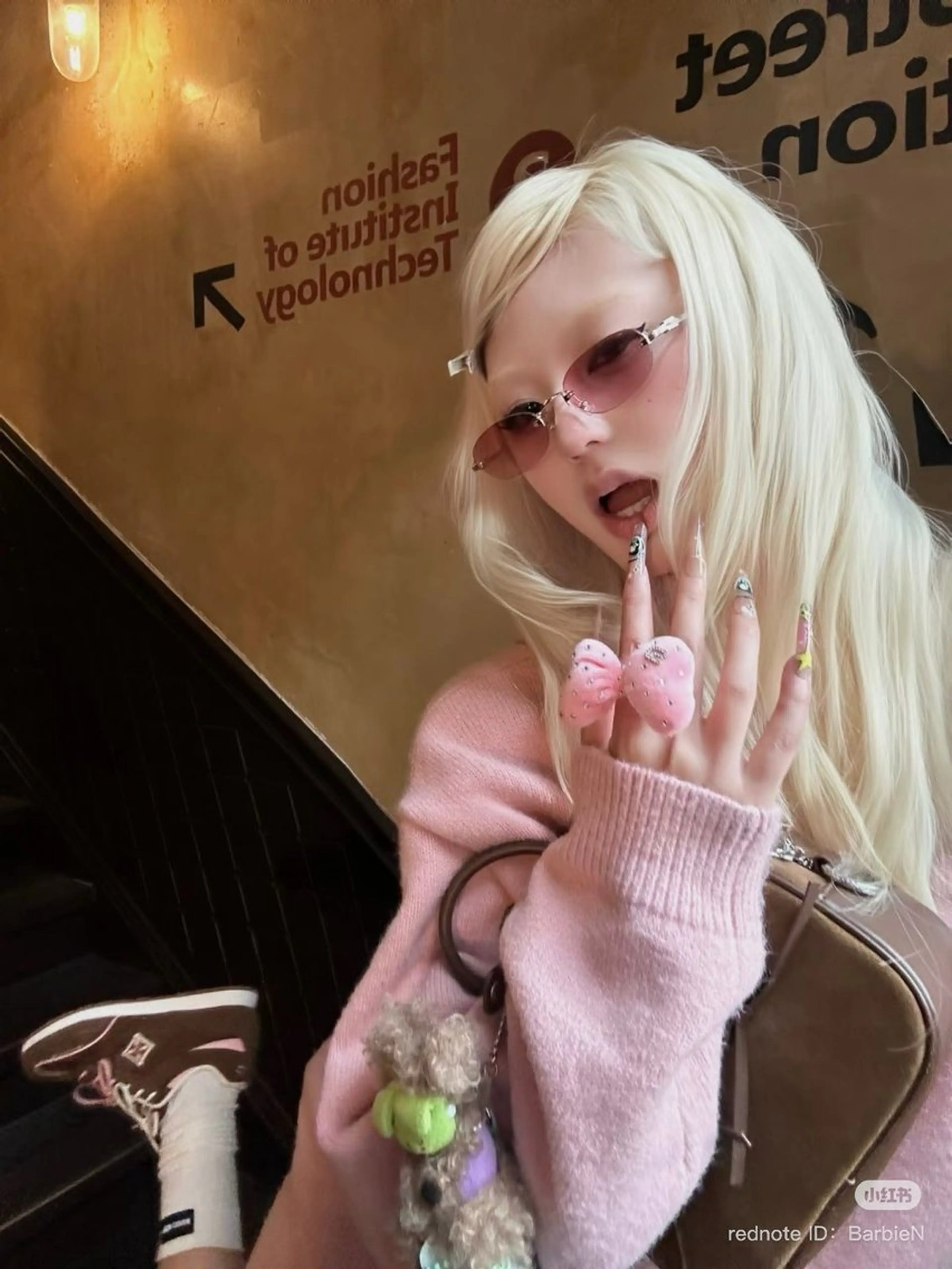 カラー 表参道/ハイトーン/ misaki🎀のヘアスタイル