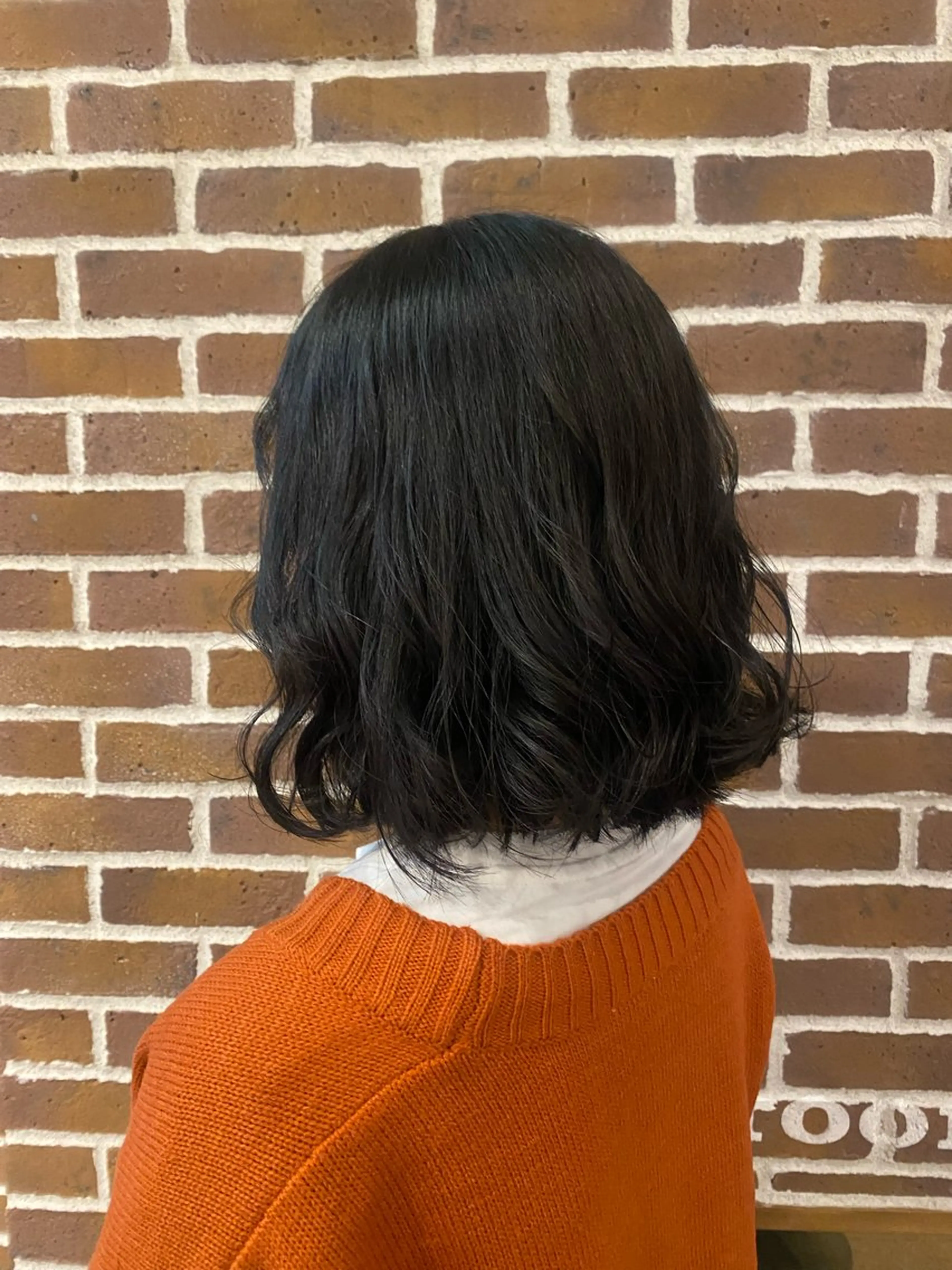 ミディアム カラー ヘアカラー 髪質改善 すずきひじりのヘアスタイル