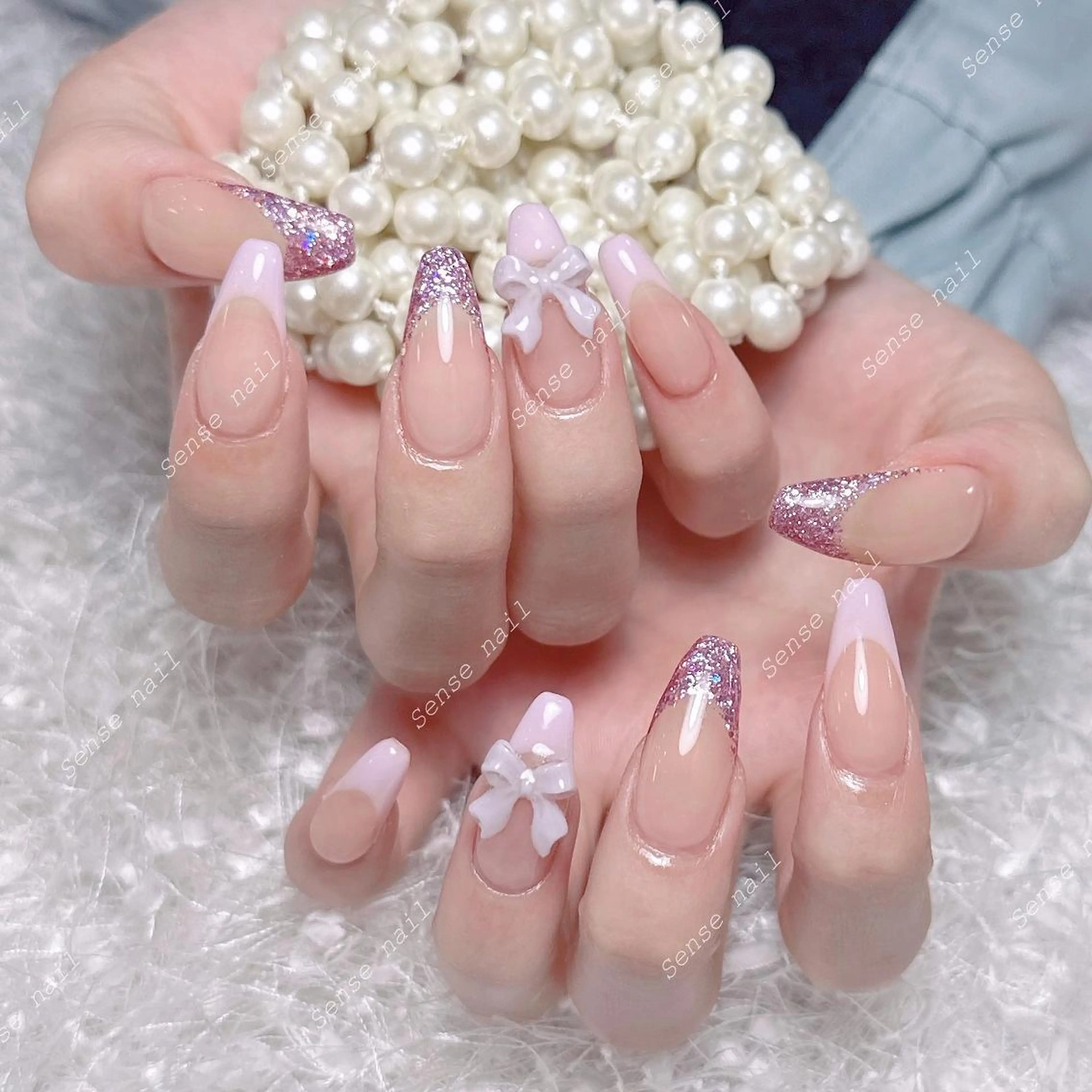 ネイル ハンドネイル Bunny 🐰のネイルデザイン