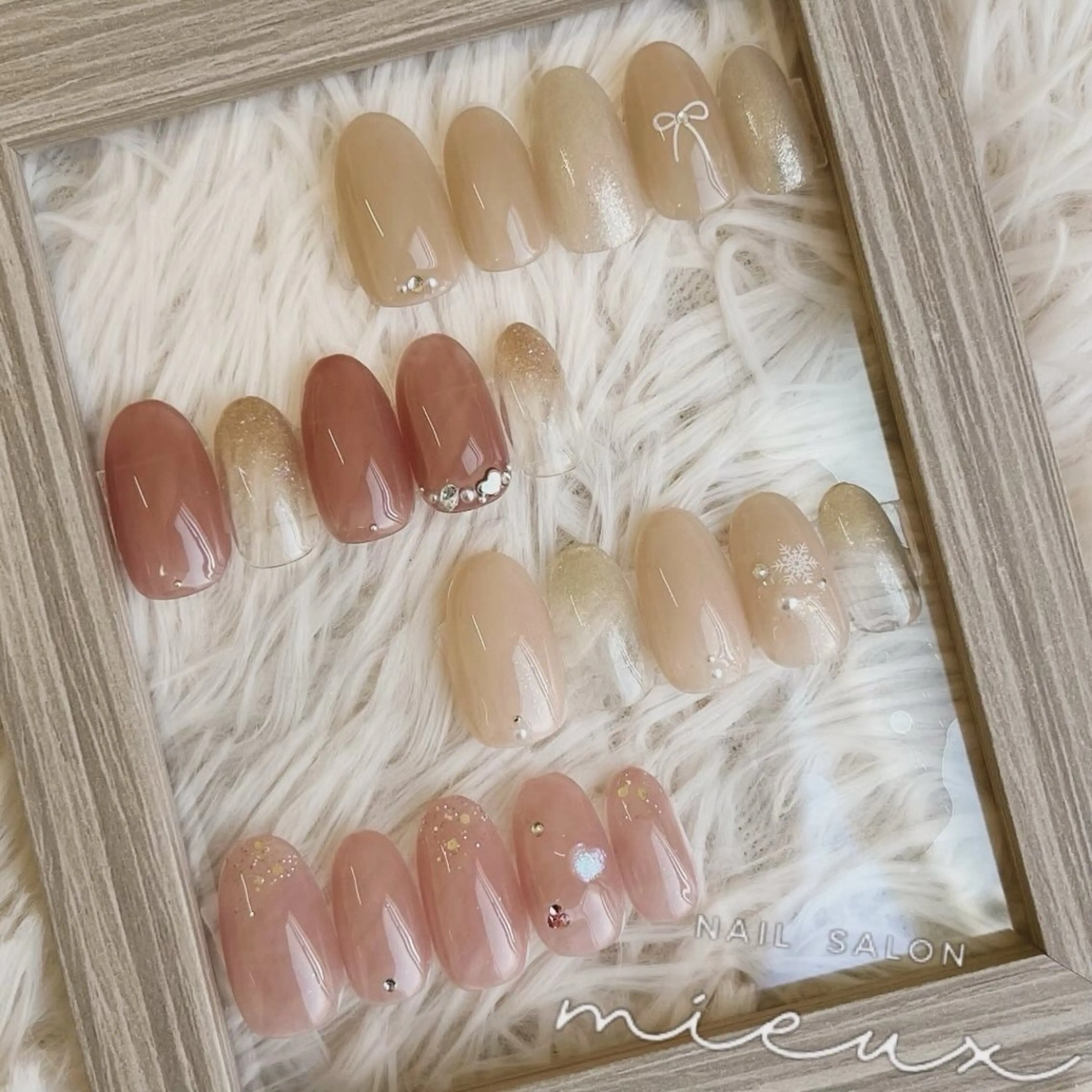 ネイル ハンドネイル nailsalon mieuxのネイルデザイン