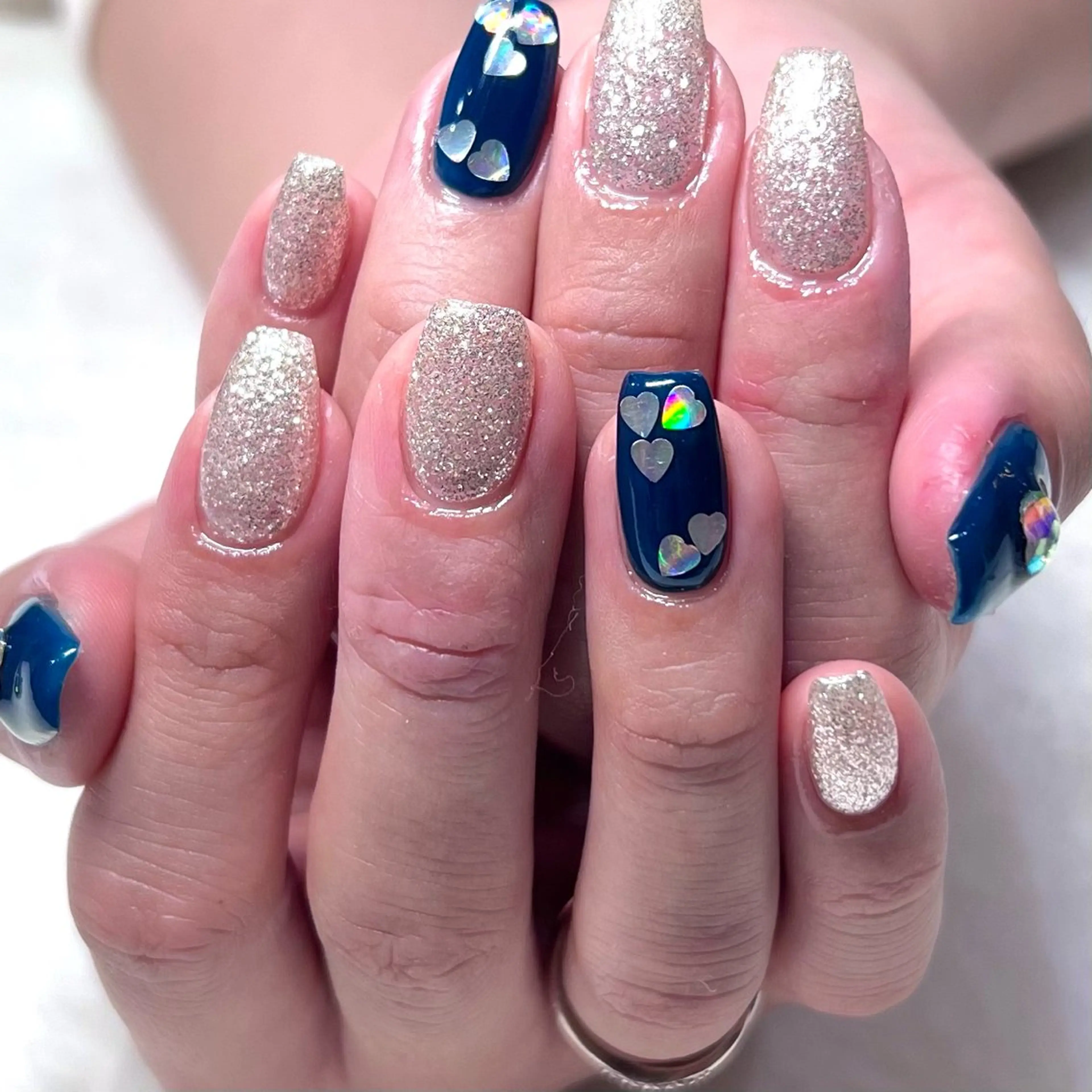 ネイル ハンドネイル ネイリストYuri シェルウェリナ船橋のネイルデザイン