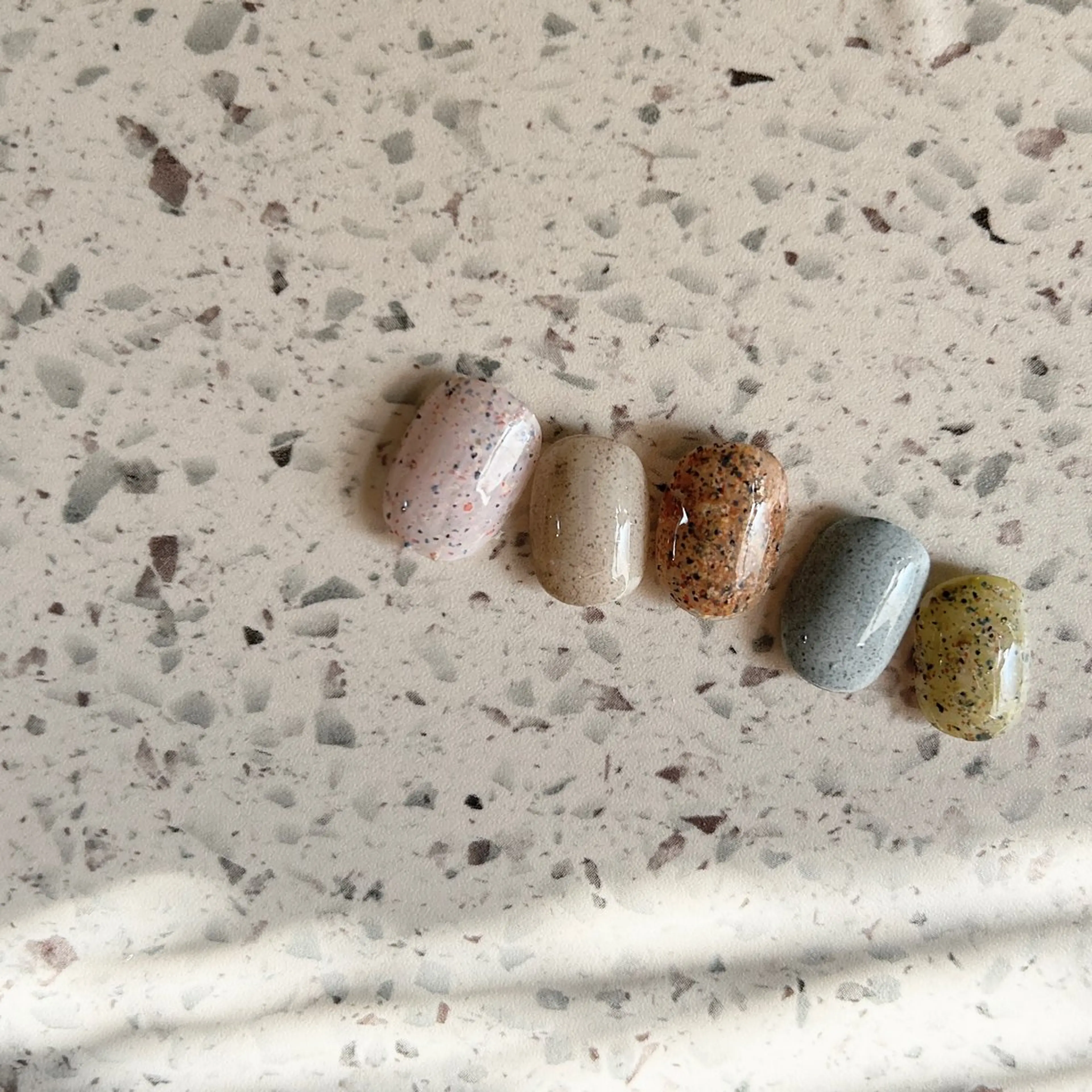 ネイル ジェルネイル パステルネイル フリーランス¨̮⃝ ネイリストOKADAのネイルデザイン