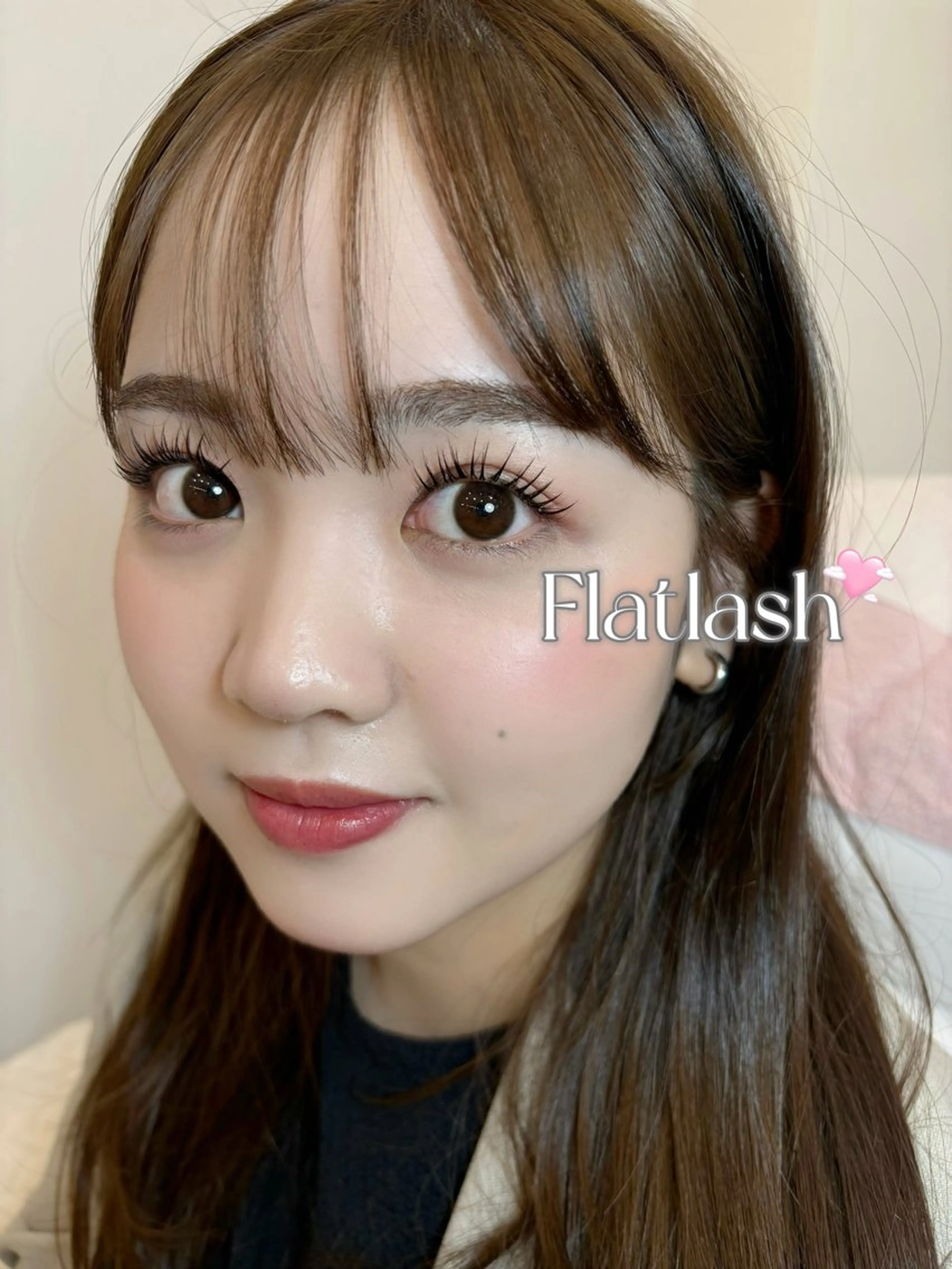 マツエク・マツパ フラットラッシュ マツエク eyelist yuukaのマツエク・マツパデザイン