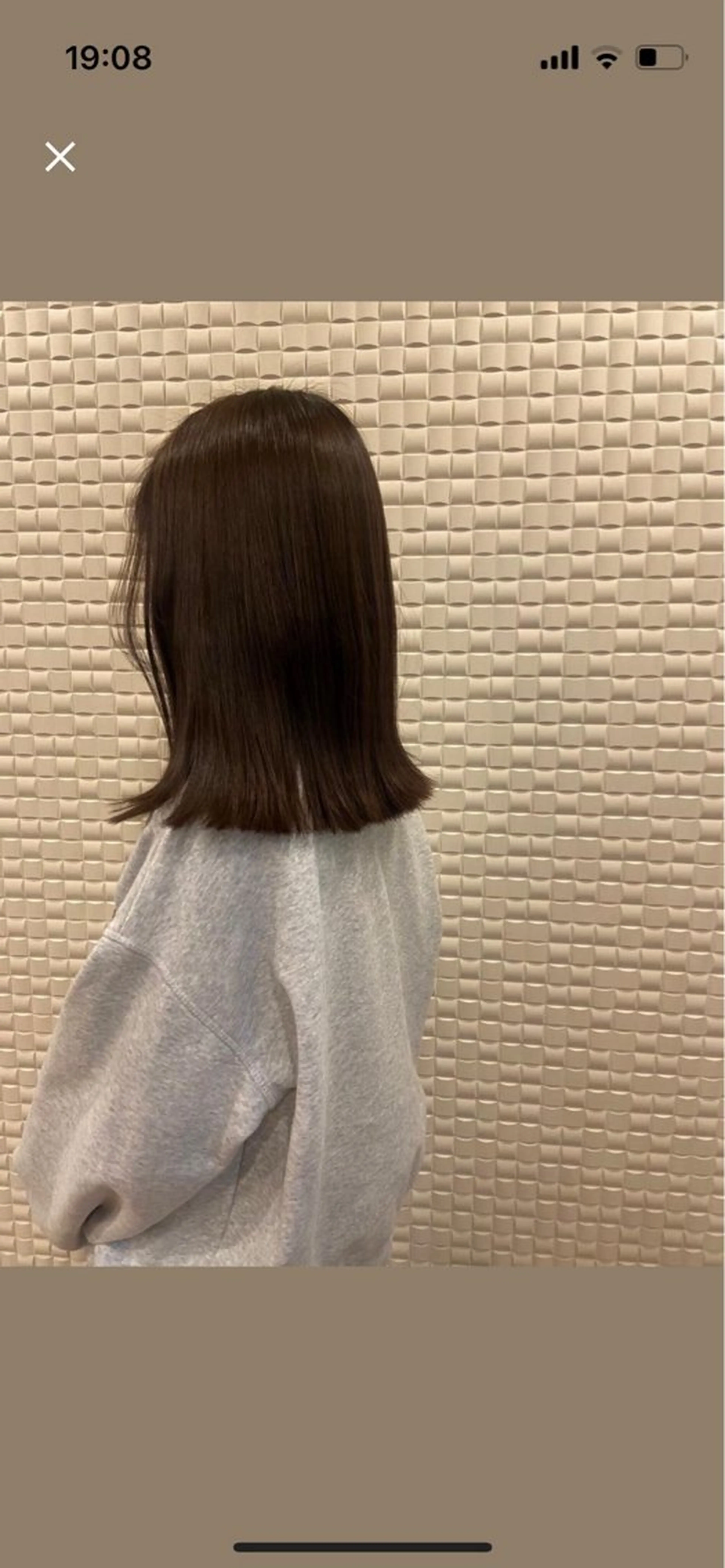 セミロング カット ヘアカラー 元住吉/似合わせ/ ボブ/kaoriのヘアスタイル