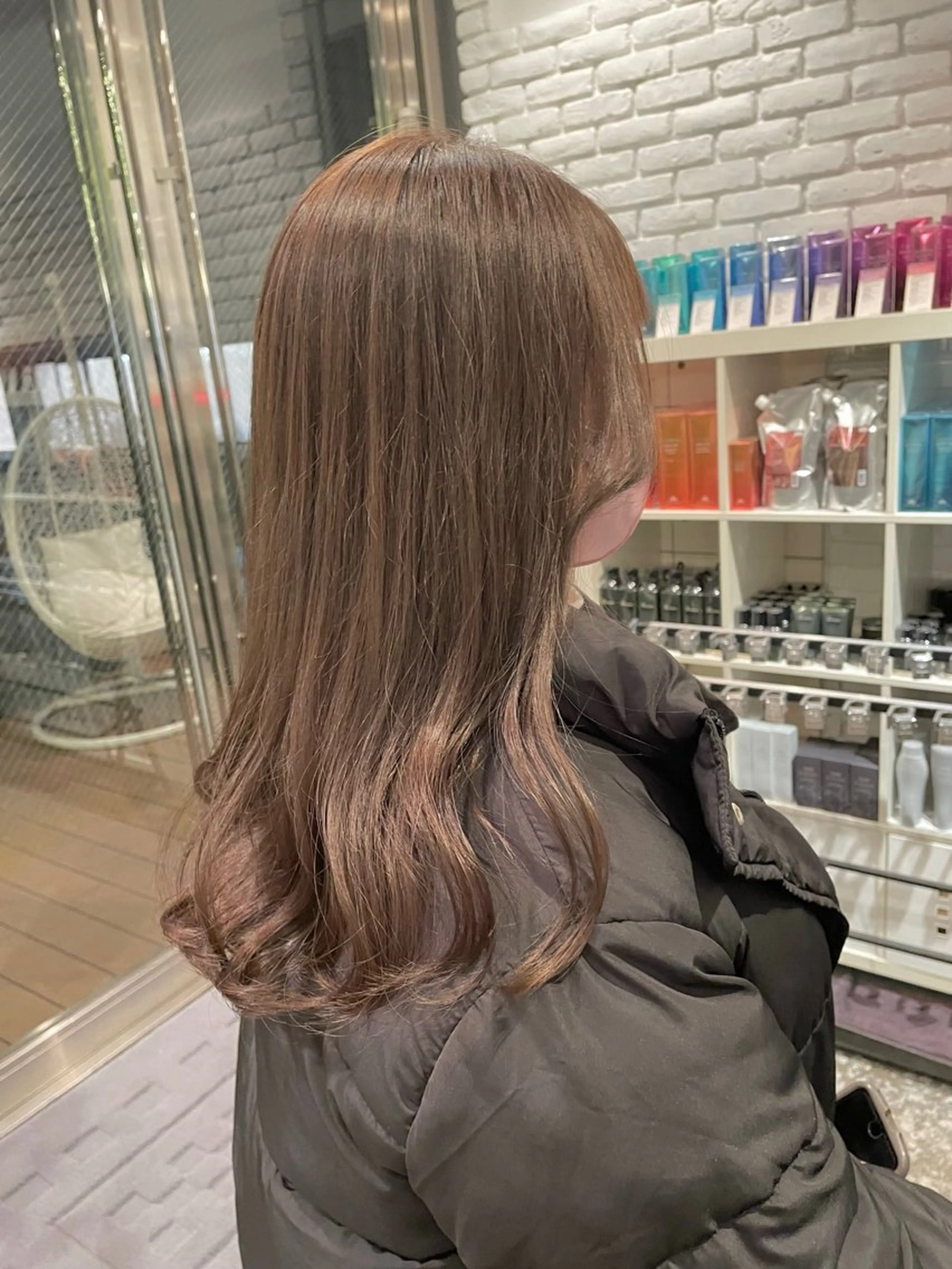 カラー グレージュ オリーブグレージュ オリーブグレー カット ヘアカラー トリートメント ヘアセット ♡レイヤー/ボブ 透明感/うらら♡のヘアスタイル
