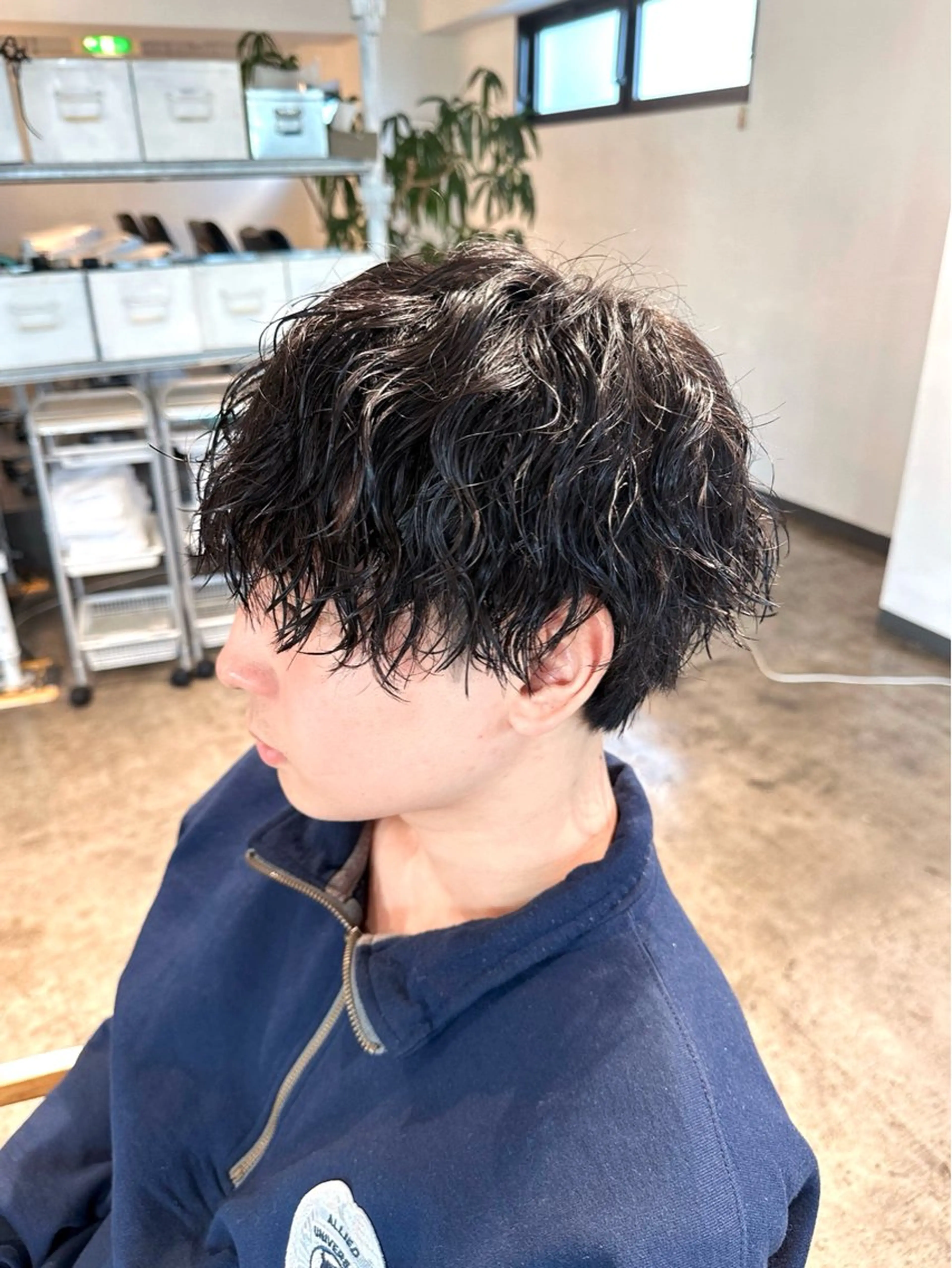 メンズ メンズパーマ カット パーマ トリートメント 骨格補正施術/メンズ 専門美容師/YUYAのヘアスタイル