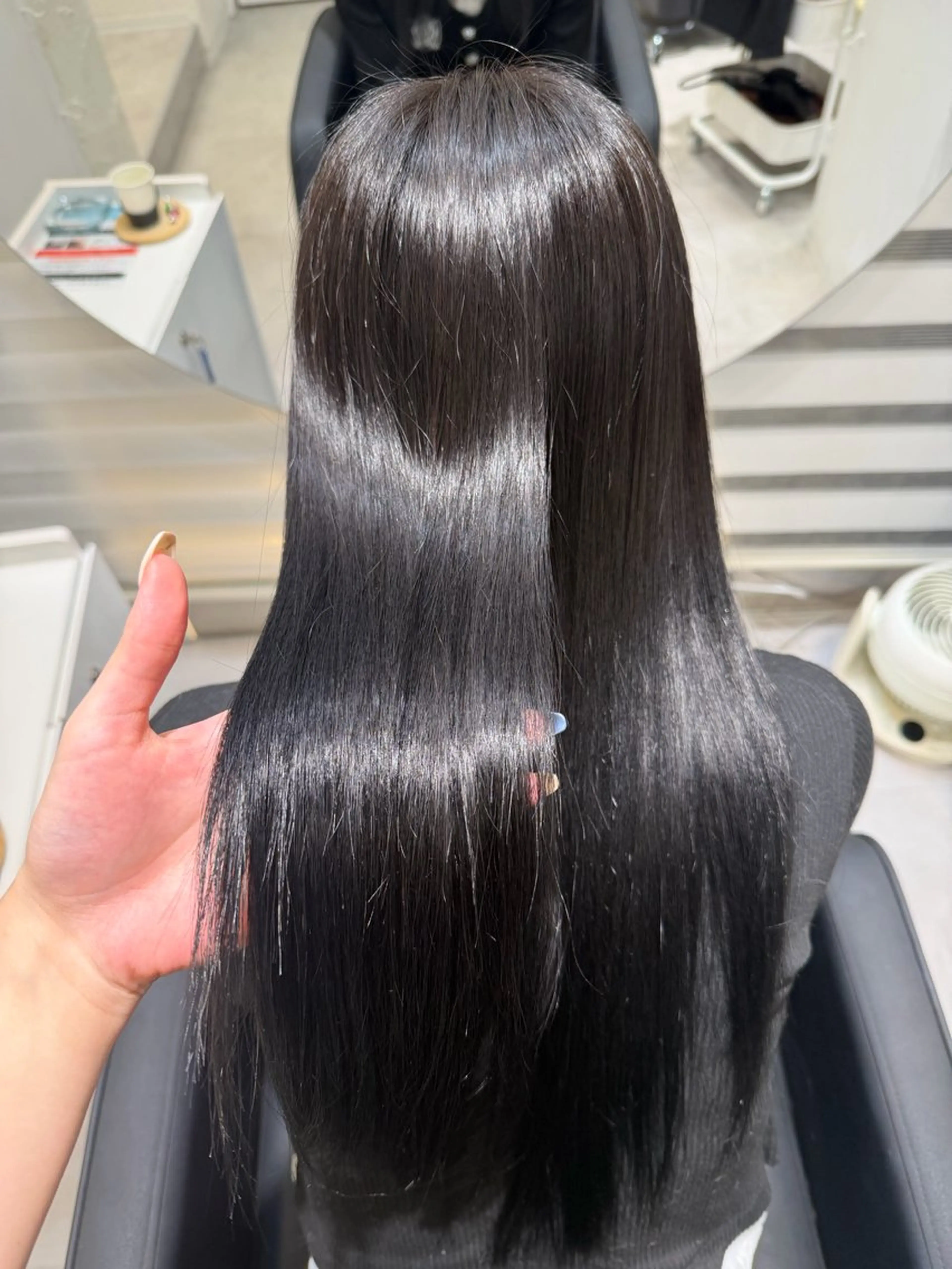 ロング カラー ヘアカラー トリートメント IENA髪質改善 honokaのヘアスタイル