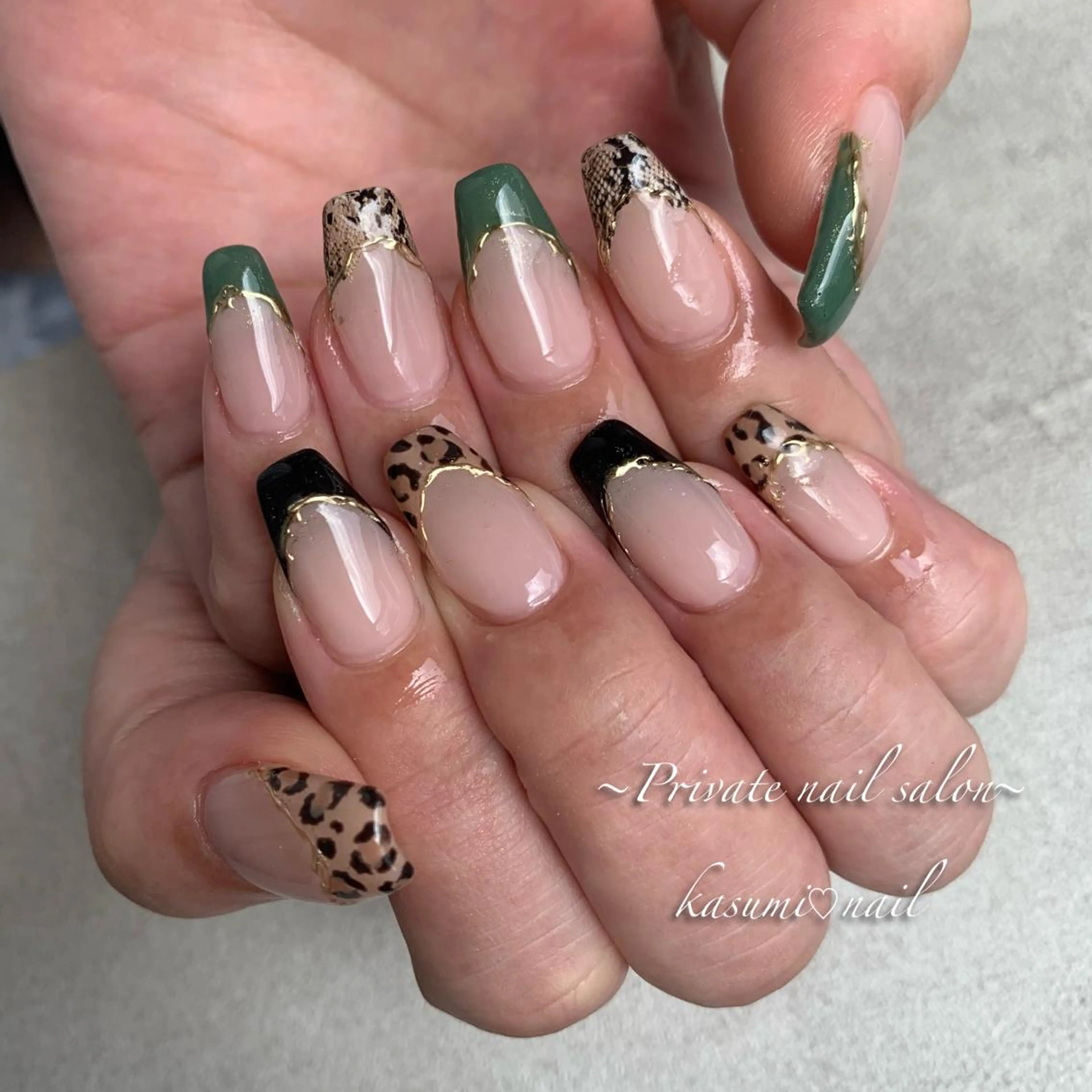 ネイル アートネイル ラメ(グリッター) マグネットネイル ミラーネイル ニュアンスネイル KASUMI♡ Nailのネイルデザイン