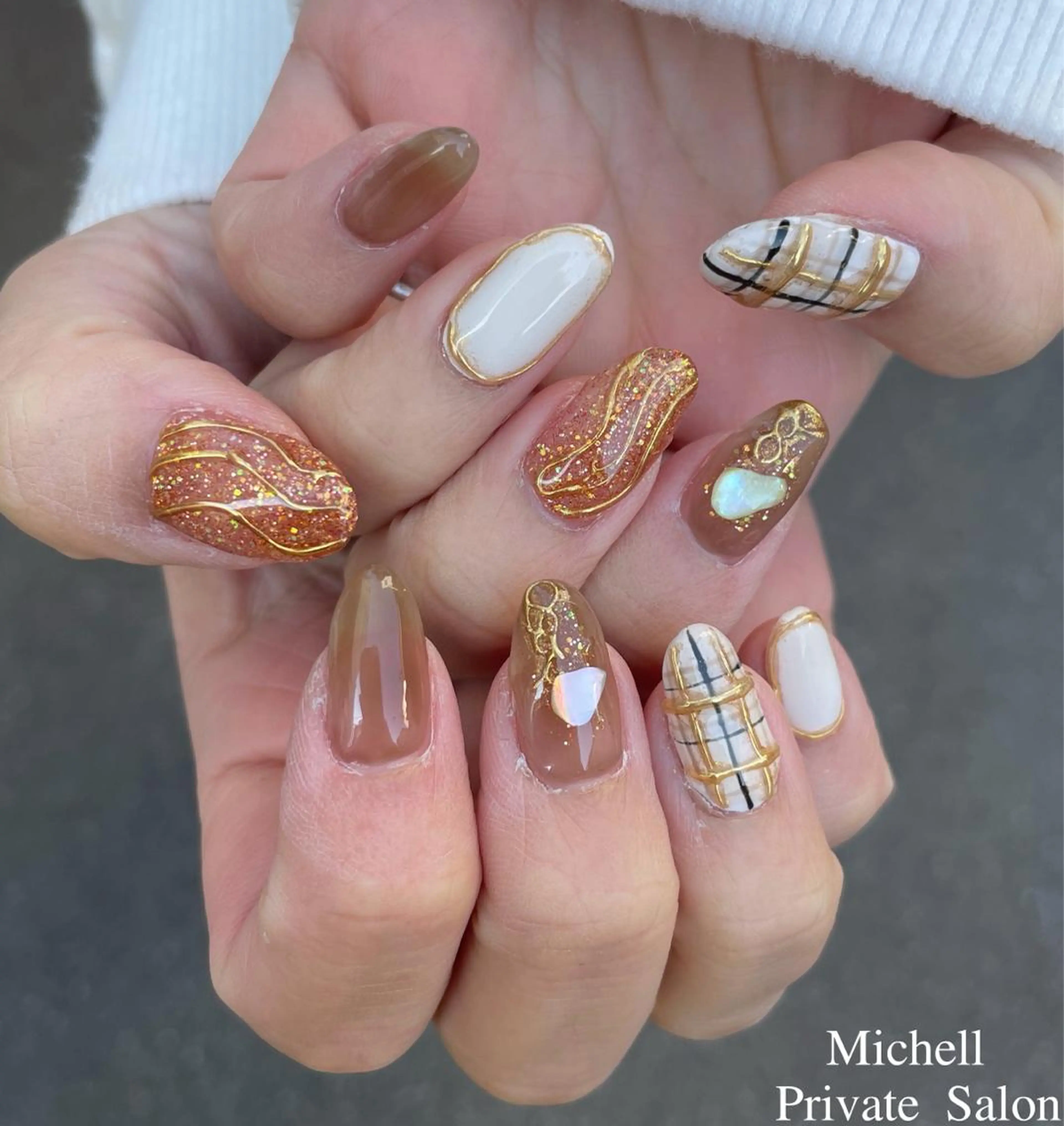 ネイル Michell Pr ivateSalonのネイルデザイン