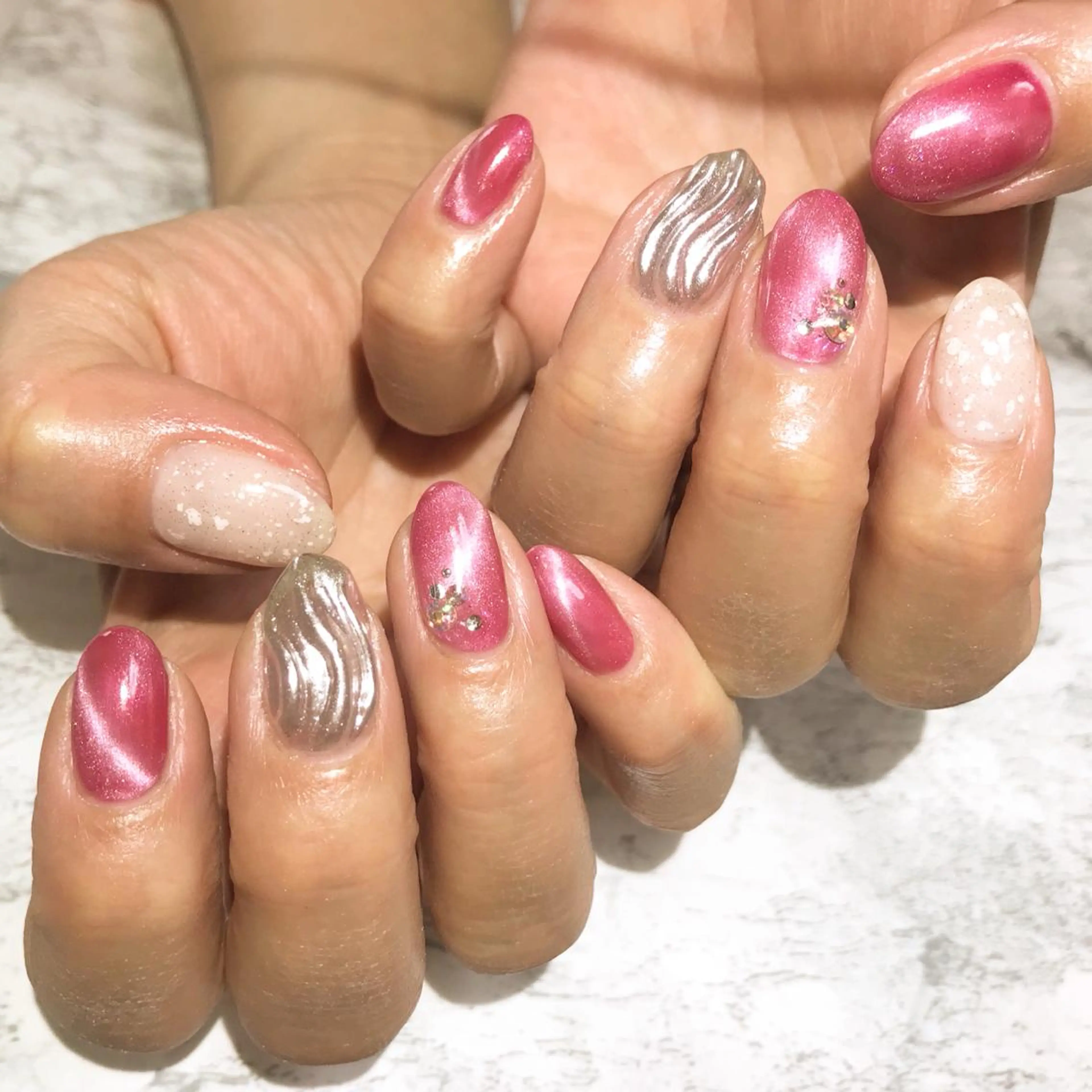 ネイル フットネイル ニュアンスネイル ピンク シンプルネイル 春ネイル ネイル フフラ所属・nail fufla ♡yamane♡のネイルデザイン