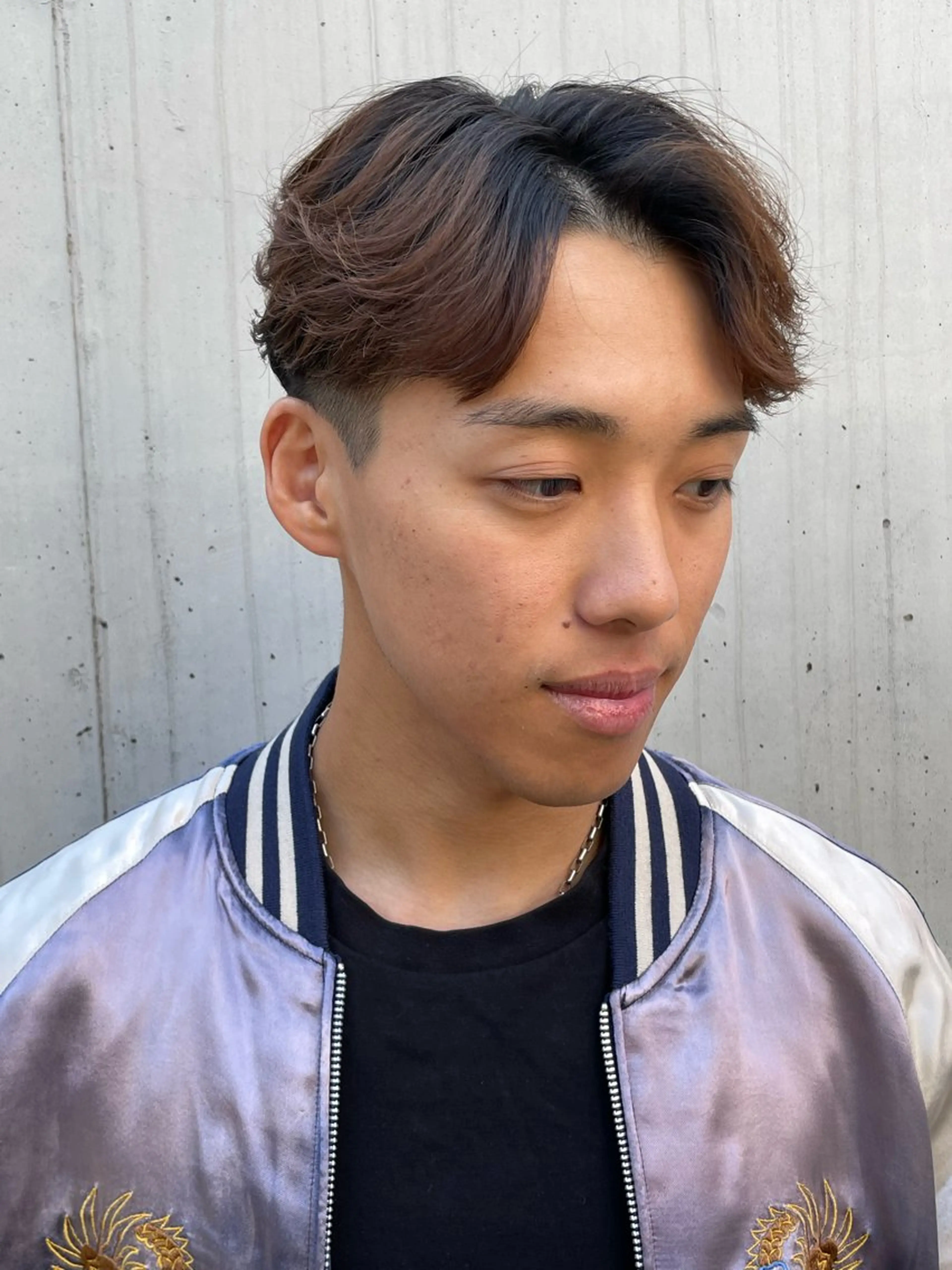 ショート カラー パーマ ヘアアレンジ メンズ カット パーマ トリートメント ヘアセット 亀井隆汰/メンズ専門 パーマ特化美容師のヘアスタイル