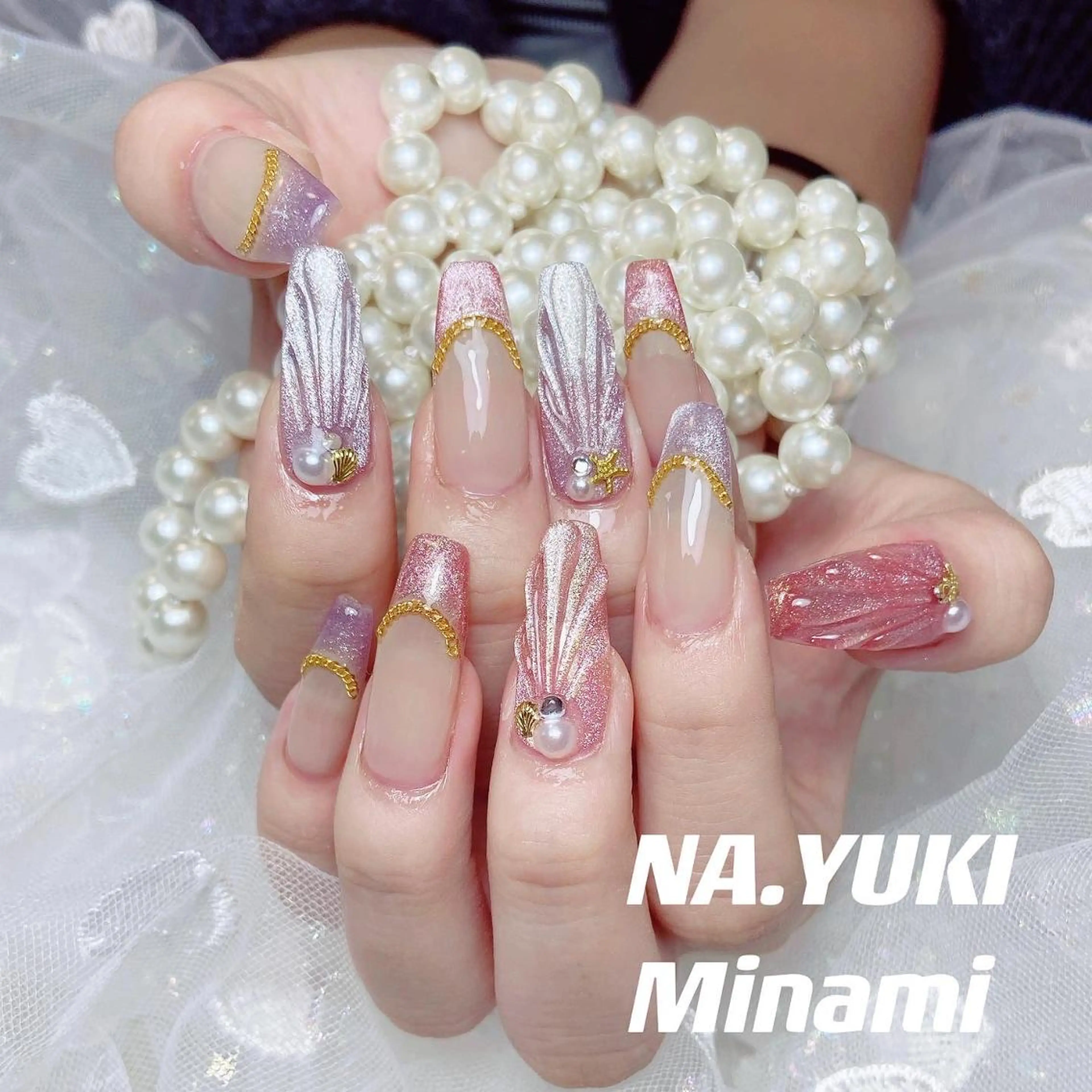 ネイル ハンドネイル ハンドケア ✨NA.YUKI ナユキ✨のネイルデザイン