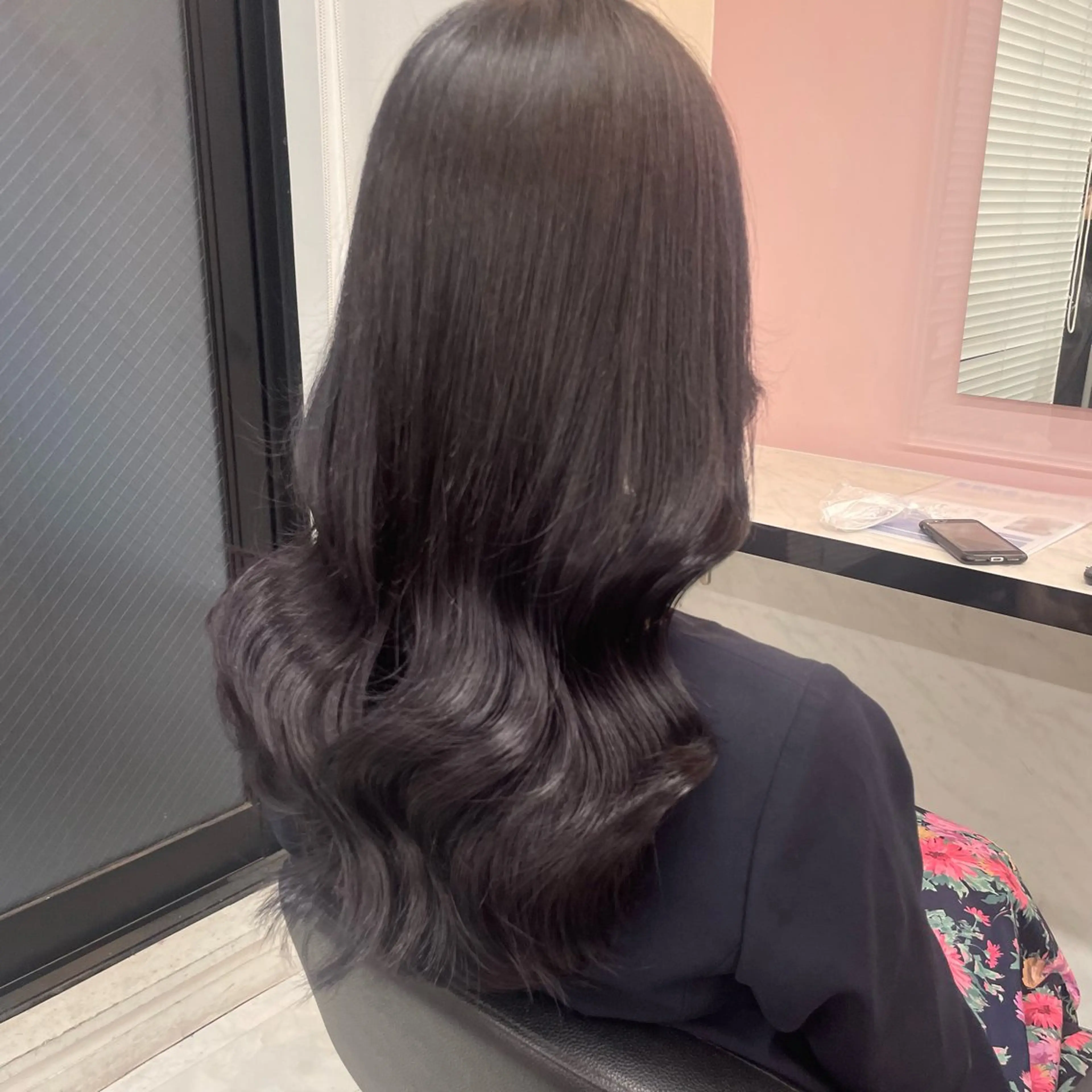 ロング カラー ヘアアレンジ 💖艶と似合わせ💖 カラーカット💖のヘアスタイル