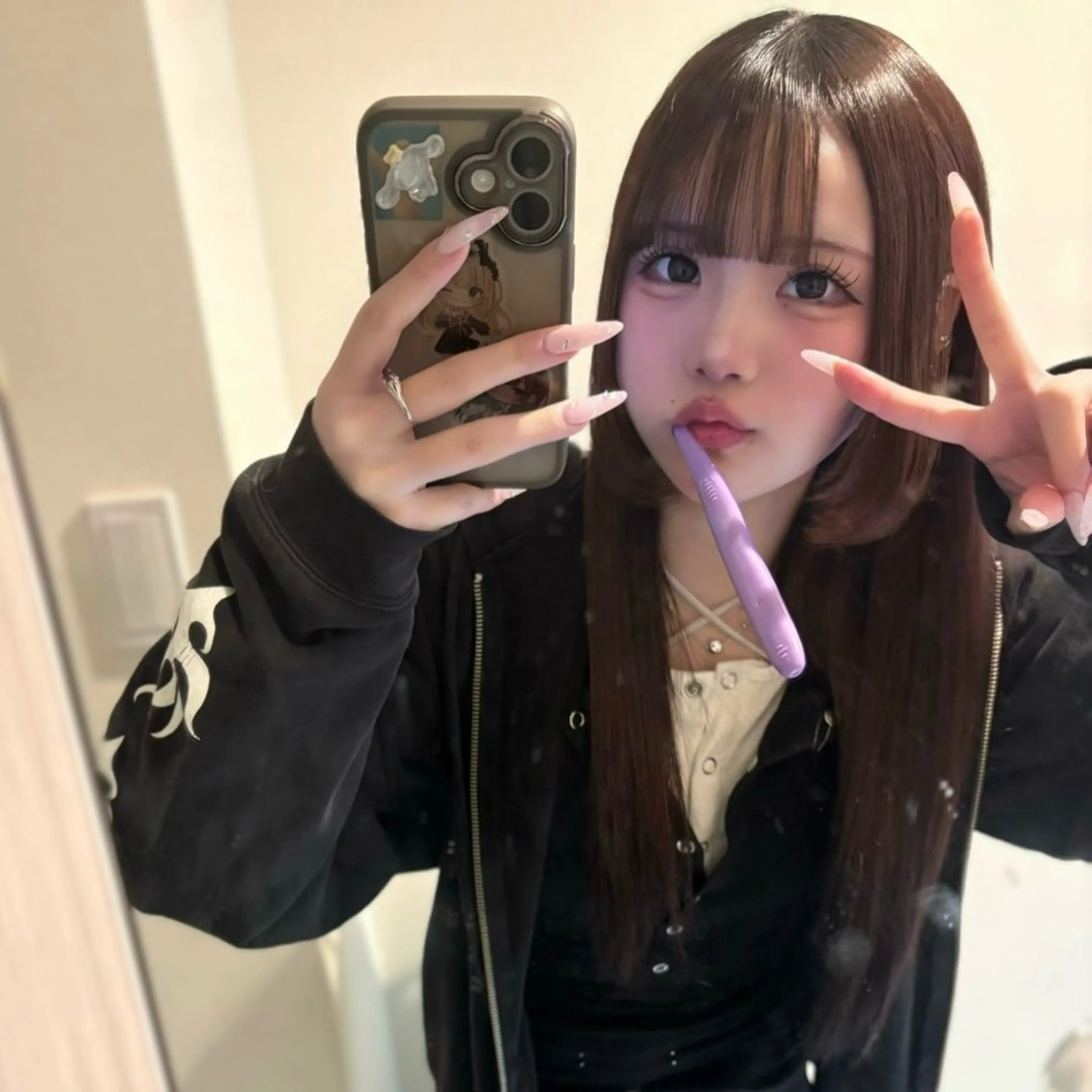 ロング カラー カットモデル 募集💜SHIN💜のヘアスタイル