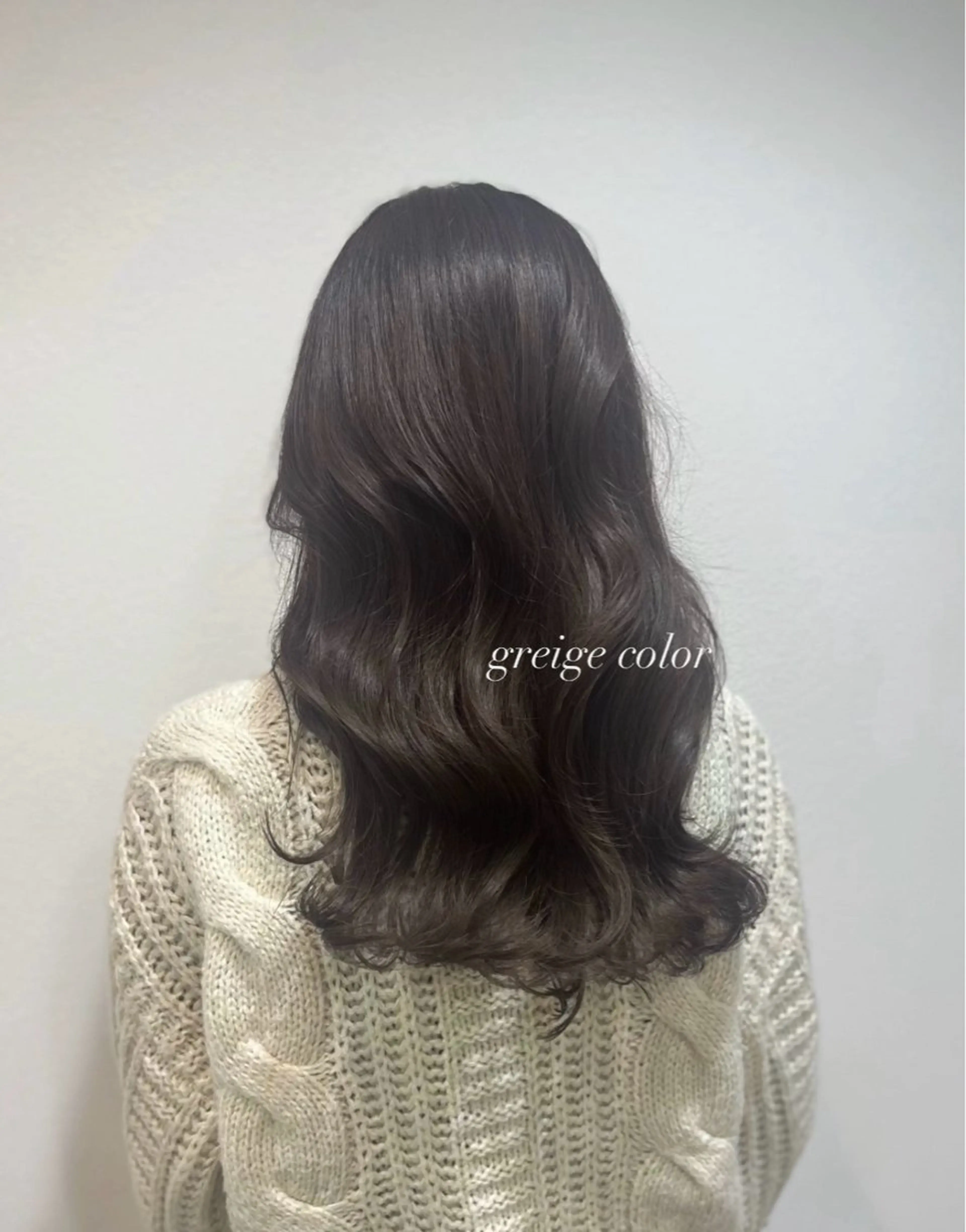 ロング カット ヘアカラー トリートメント 透明感カラー／ 艶感カラー／RAMUのヘアスタイル