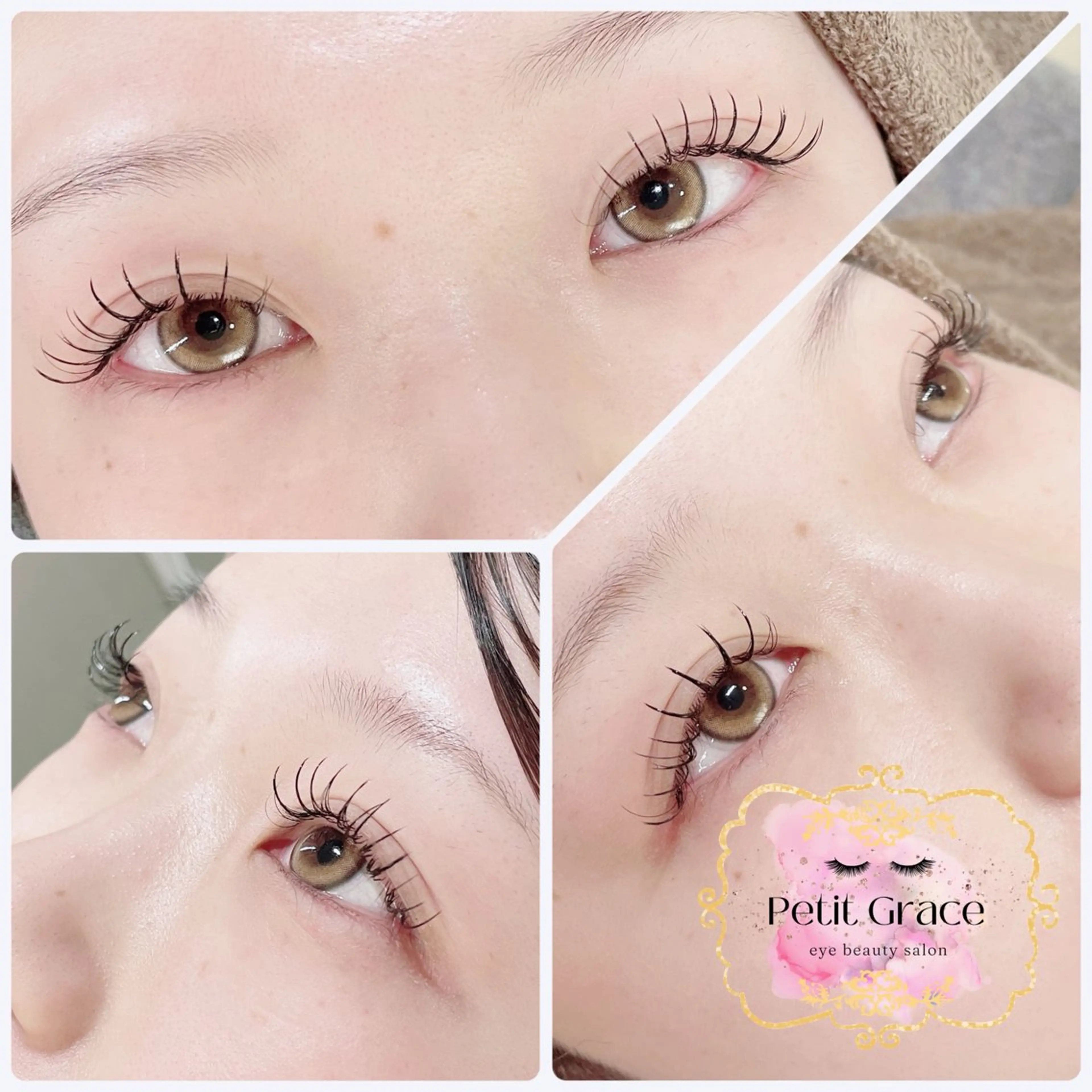 マツエク・マツパ フラットラッシュ Petit graceのマツエク・マツパデザイン