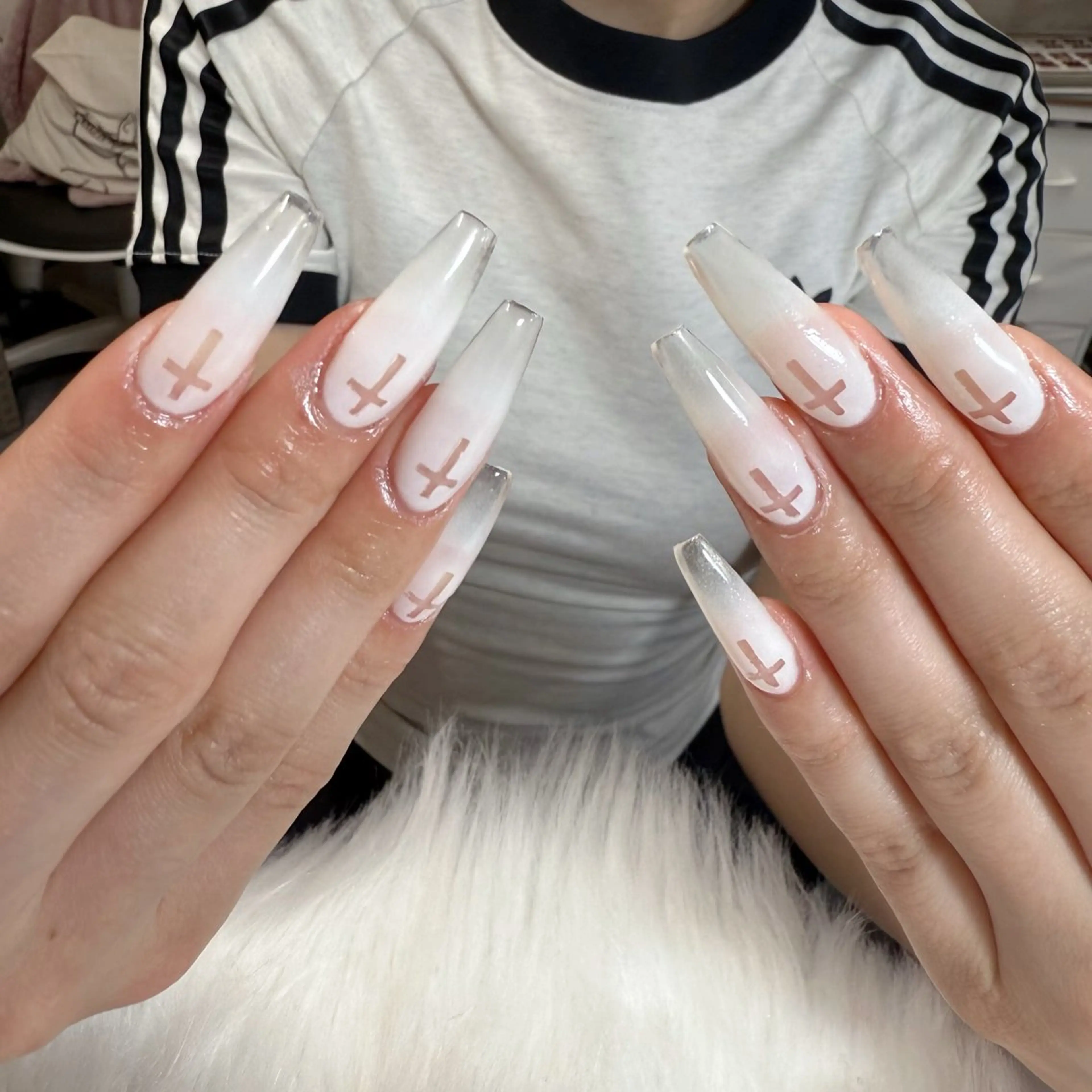 ネイル ハンドネイル 🍄Rina🍄 韓国風ネイルのネイルデザイン