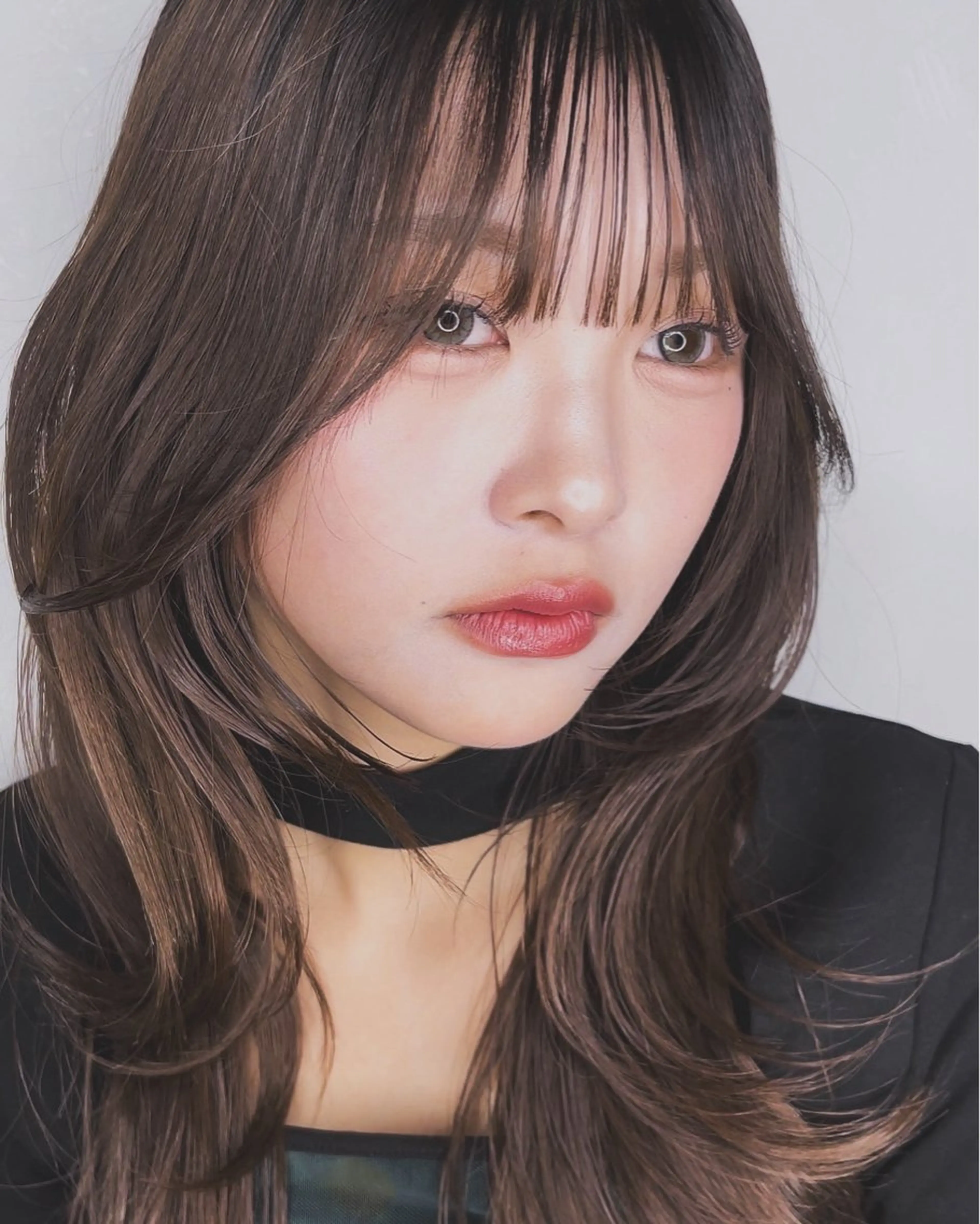 ロング カット ヘアカラー トリートメント 剣持友希/ifh iizuka/高崎のヘアスタイル