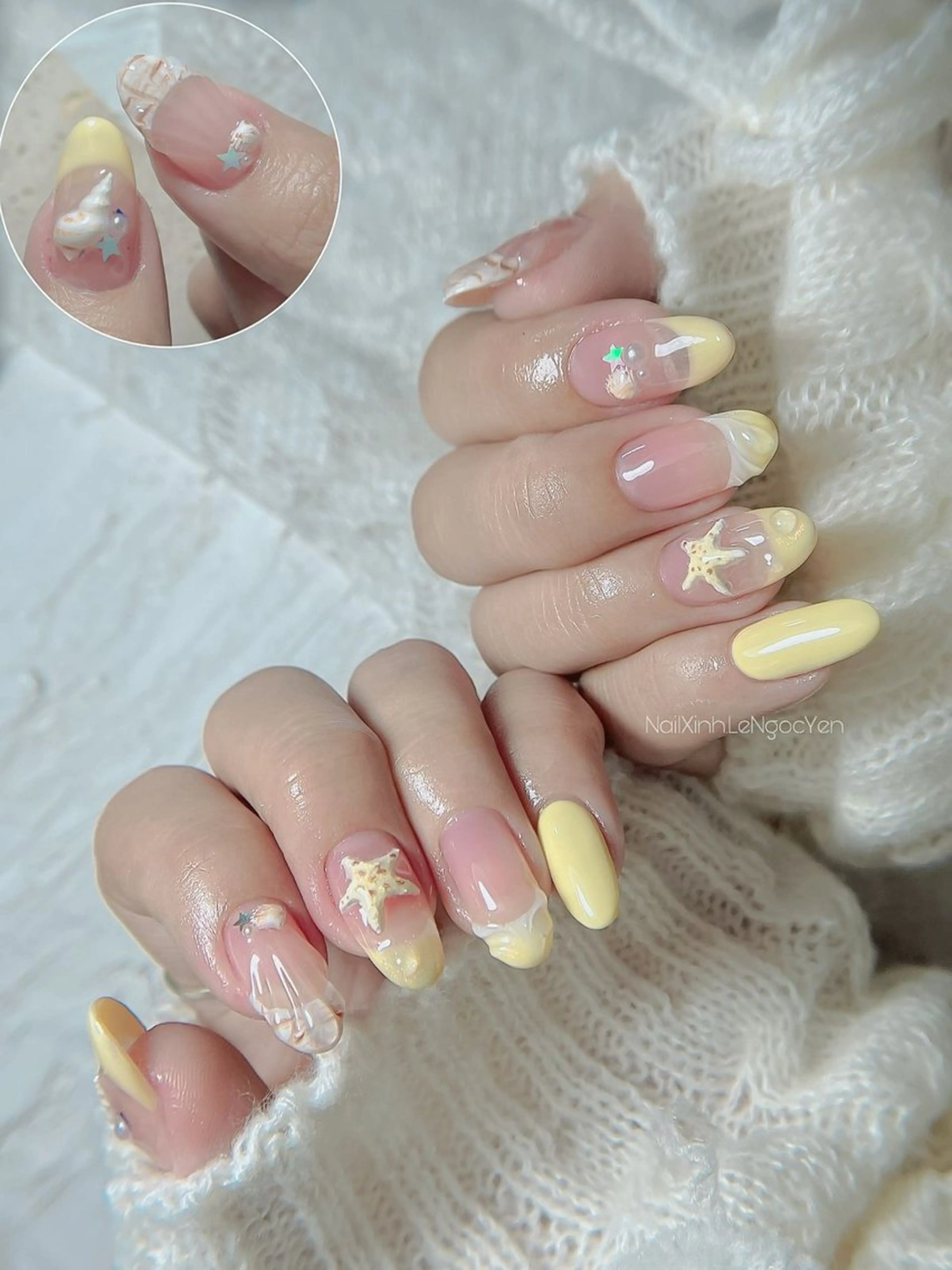 ネイル ハンドネイル 🪷Mi.o あいちゃん🐝のネイルデザイン