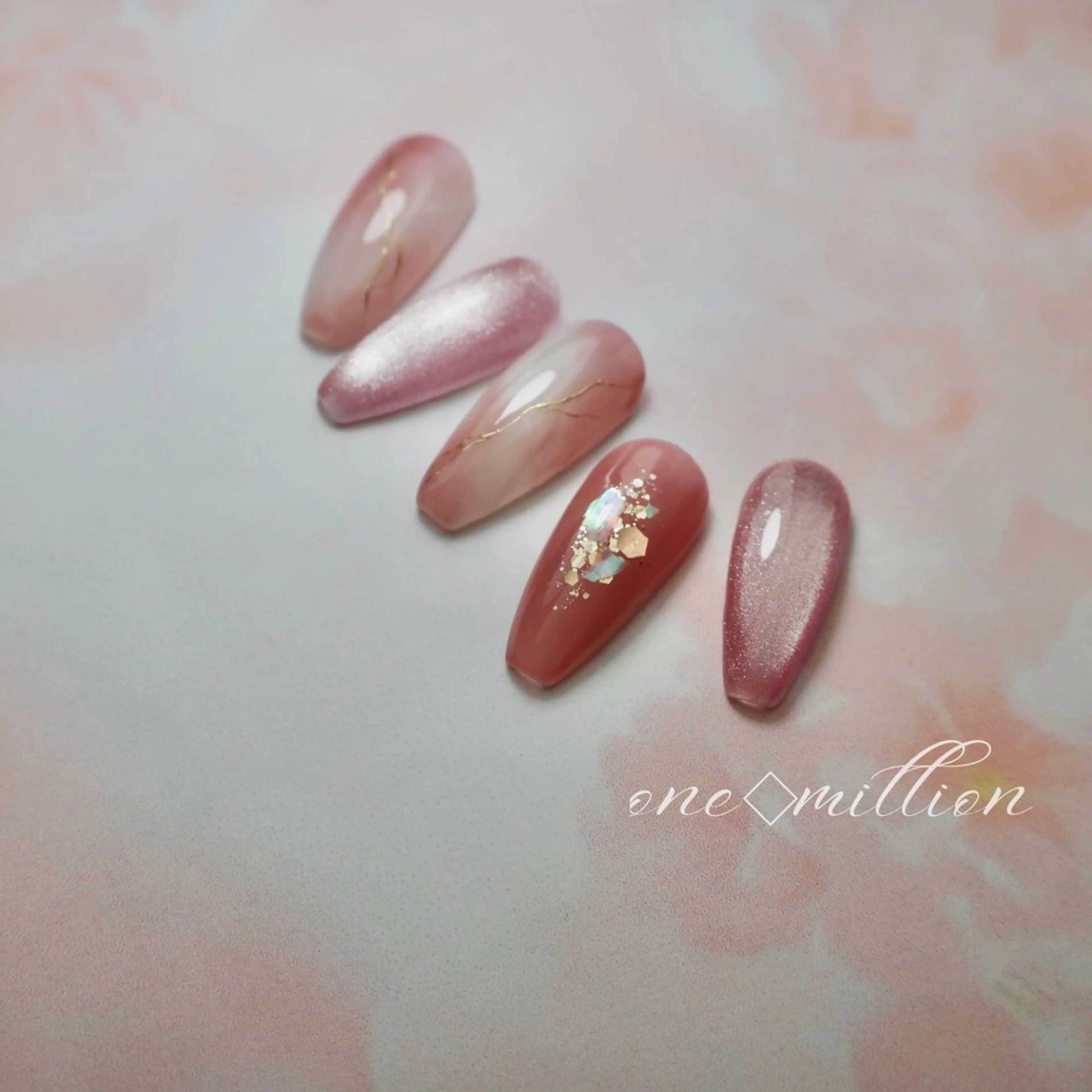 ネイル nail salon ワンミリオンのネイルデザイン