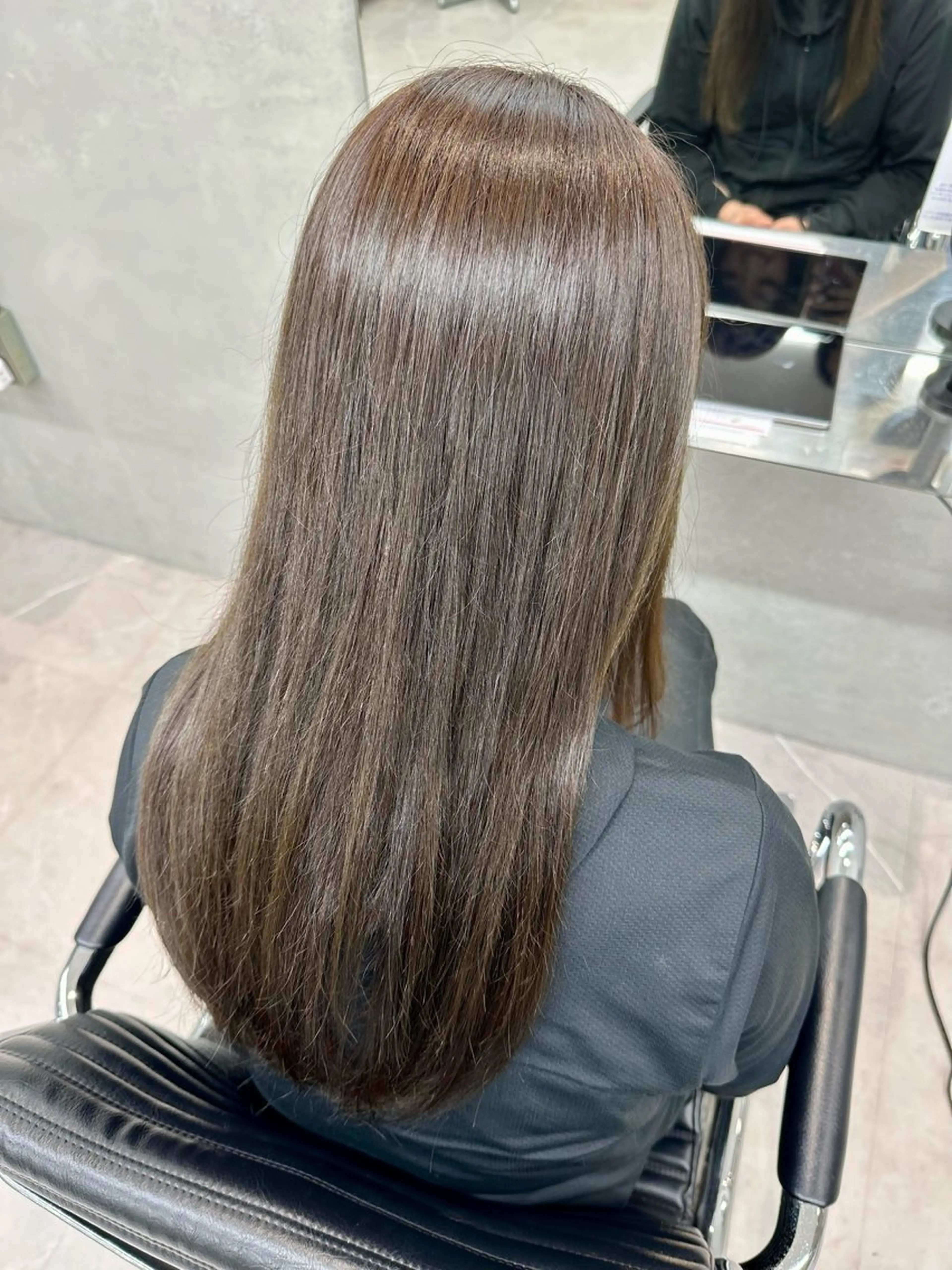 ロング カラー グラデーションカラー nana 韓国スタイル🇰🇷のヘアスタイル